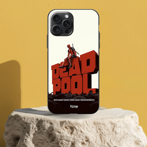 "Irresponsible Deadpool" -Mobile Covers Shock Resistant, Slim & Stylish Cases