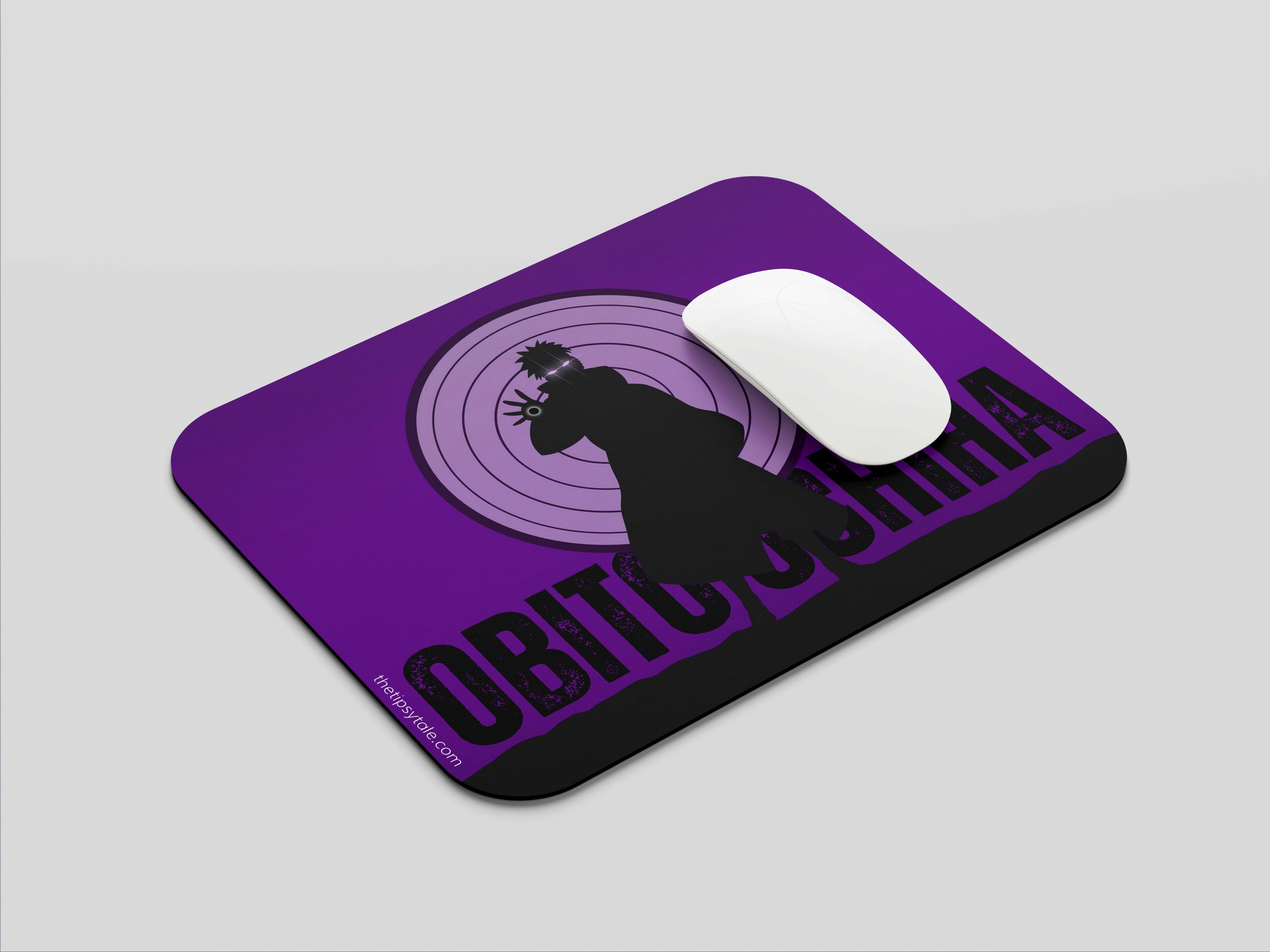 "OBITO UCHIHA- NARUTO" Mousepad Enhance Your Workspace with Style