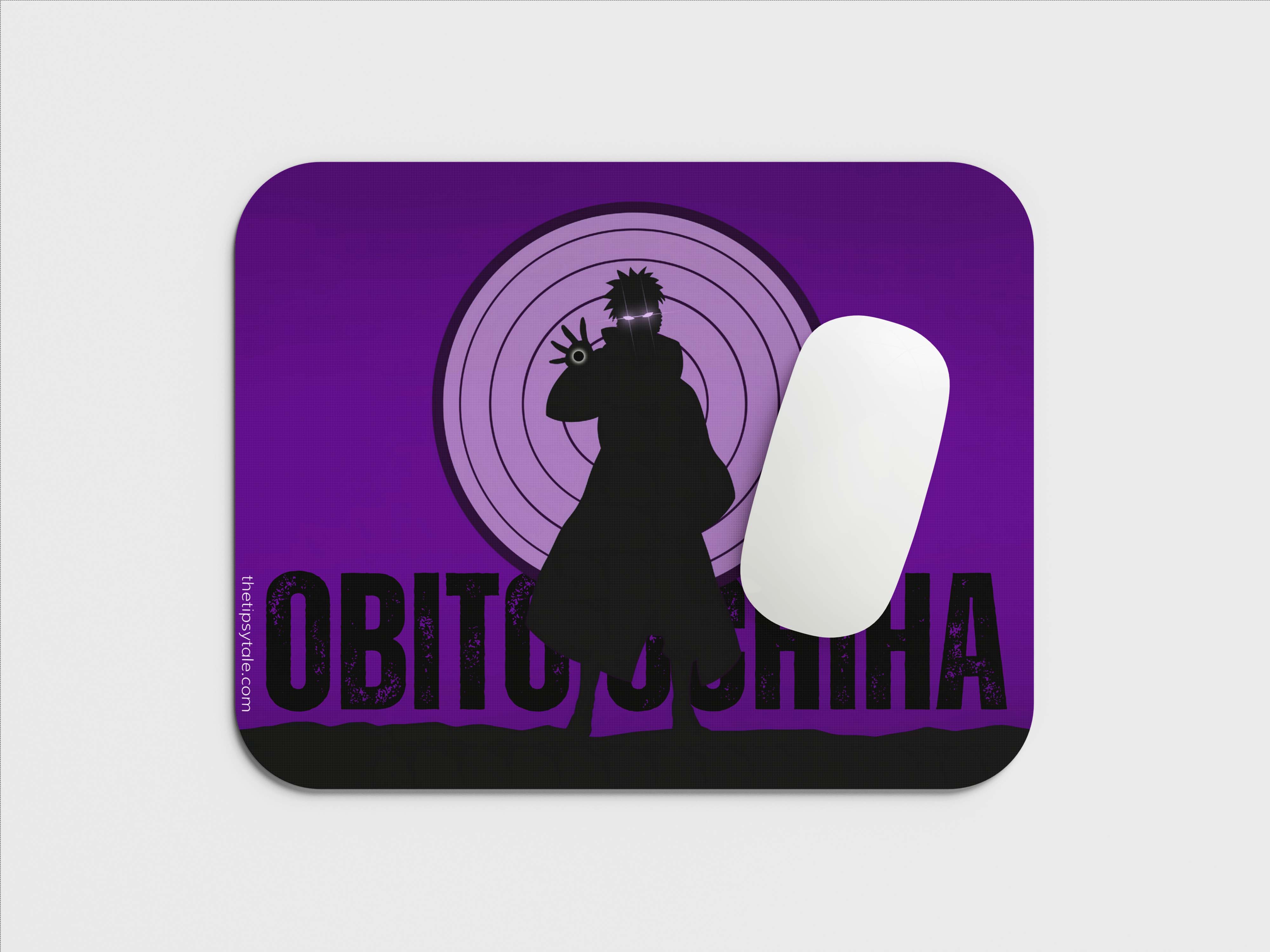 "OBITO UCHIHA- NARUTO" Mousepad Enhance Your Workspace with Style