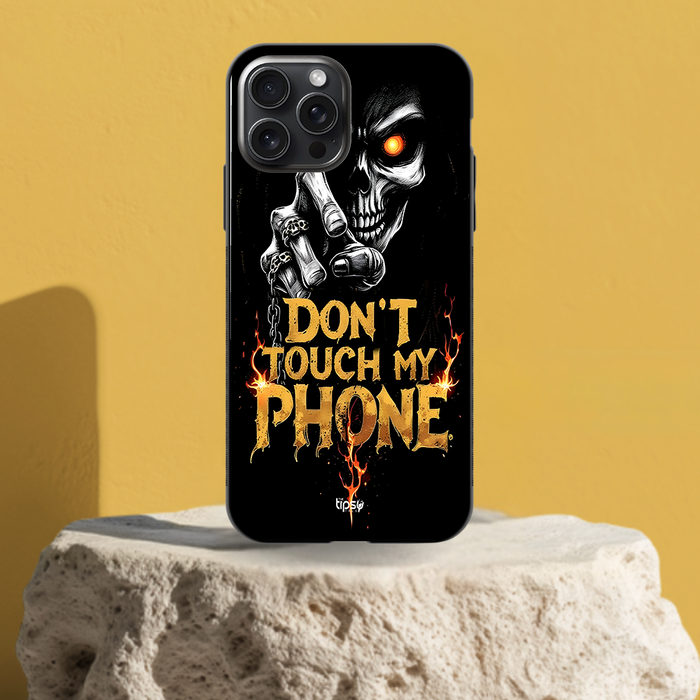 DON'T TOUCH MY PHONE -Mobile Covers Shock Resistant, Slim & Stylish Cases