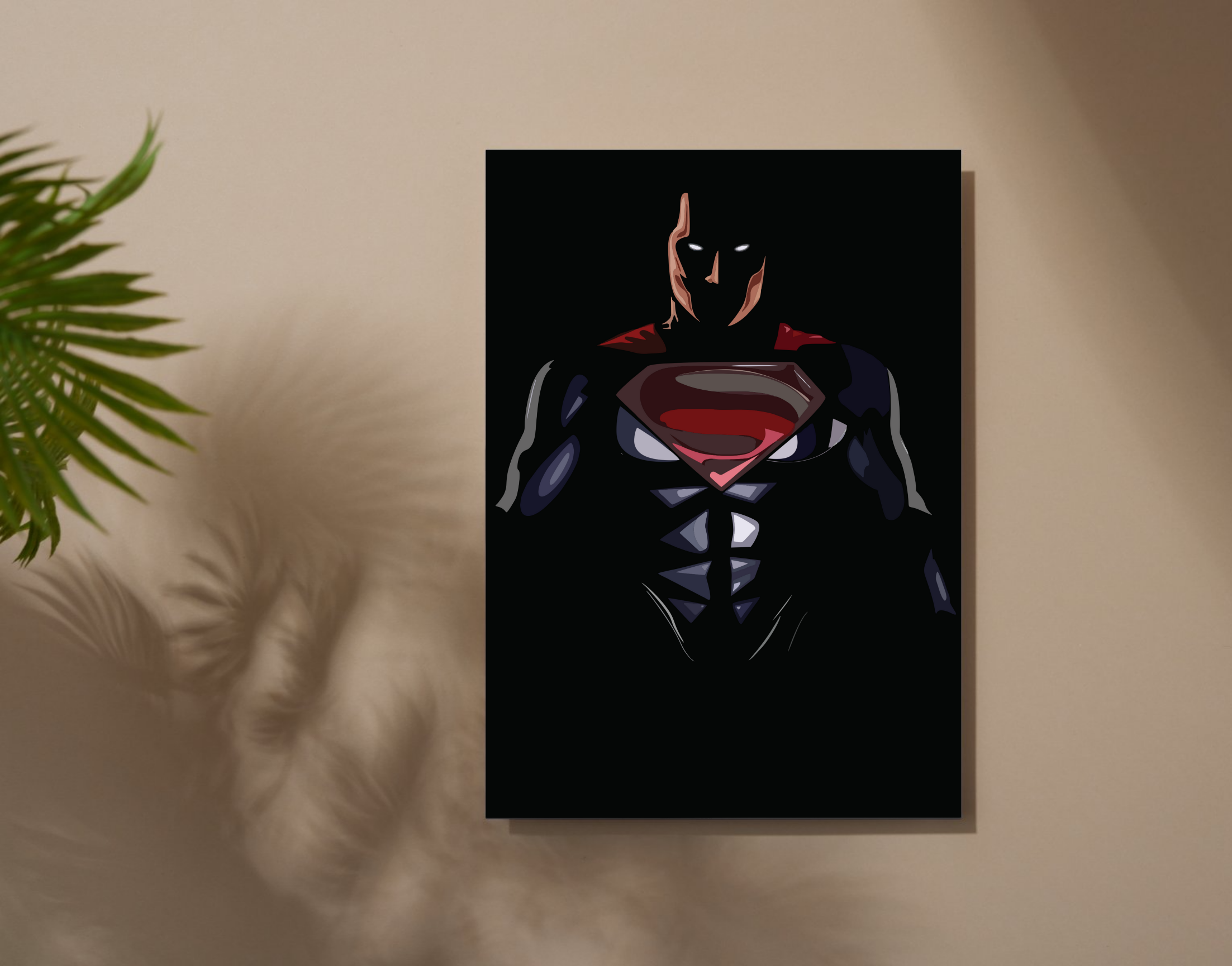 "SUPERMAN RETURNS"- Shiny & Sturdy Metallic Poster Art That Pops & Sticks