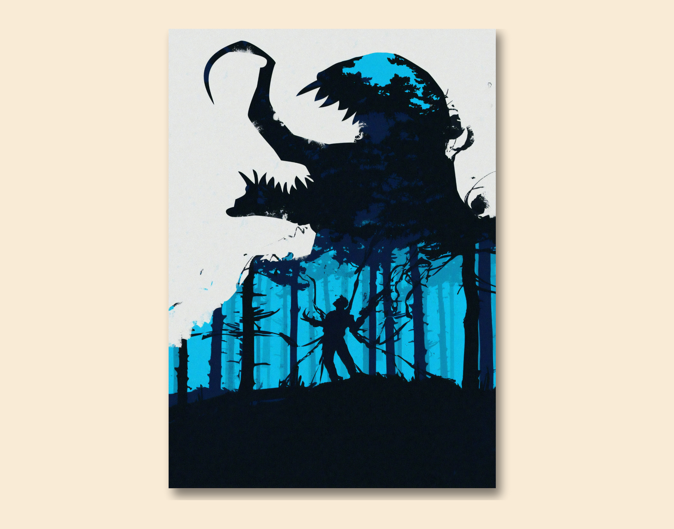 "EDDIE TO VENOM"- Shiny & Sturdy Metallic Poster Art That Pops & Sticks