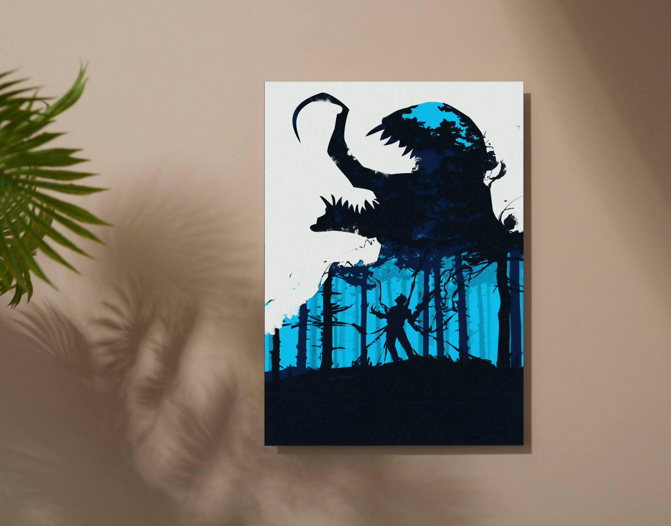"EDDIE TO VENOM"- Shiny & Sturdy Metallic Poster Art That Pops & Sticks
