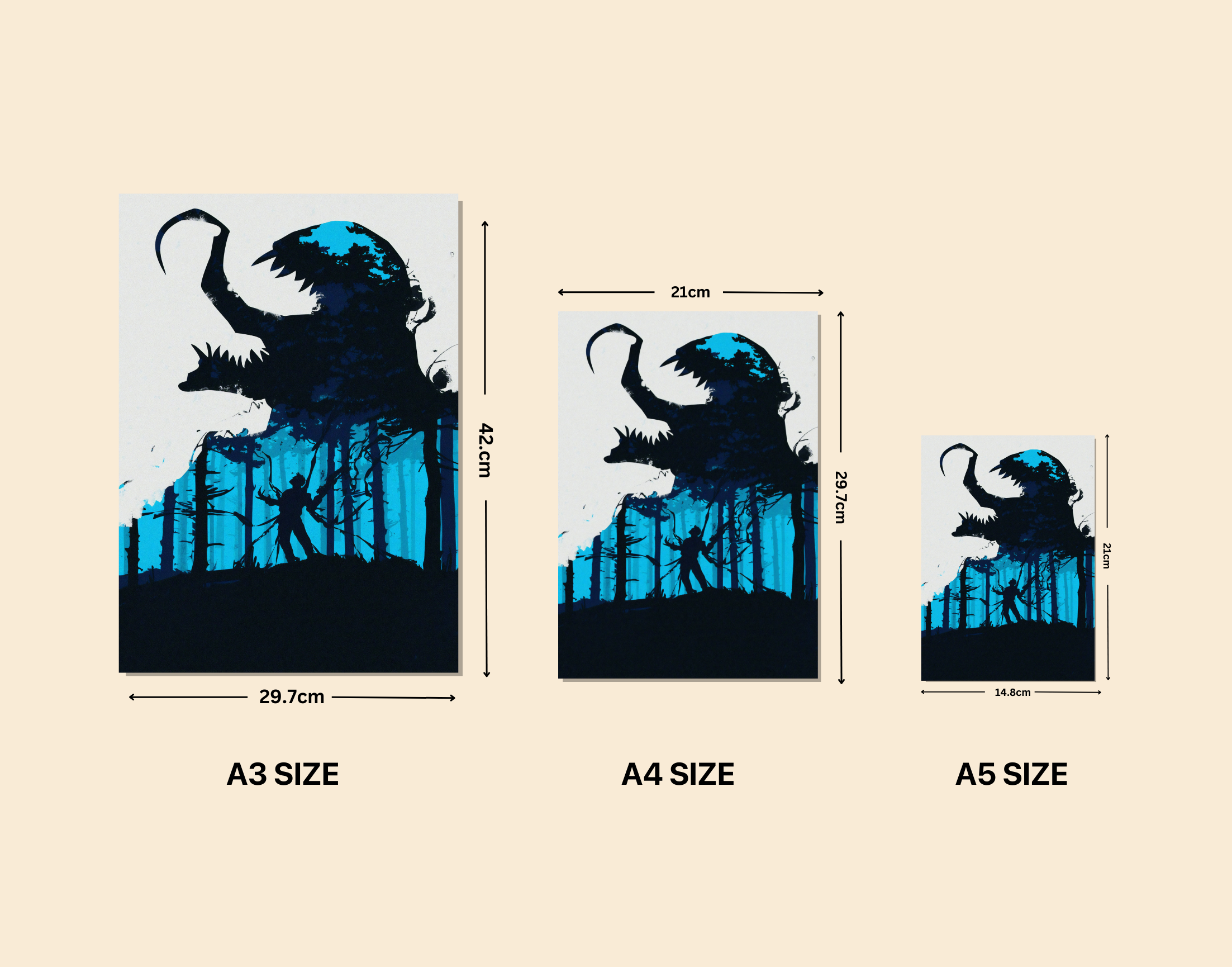 "EDDIE TO VENOM"- Shiny & Sturdy Metallic Poster Art That Pops & Sticks