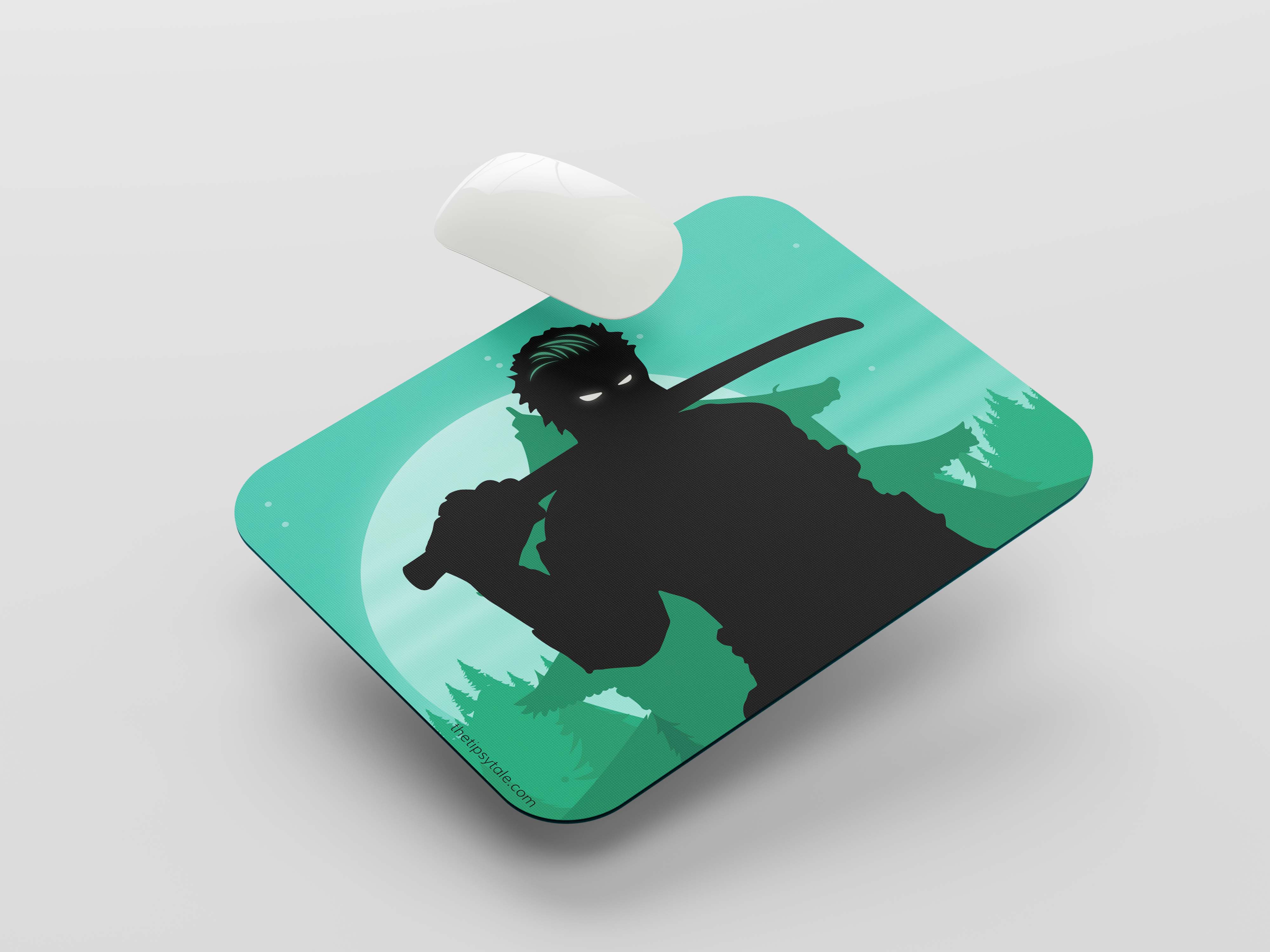 "RORONOA ZORO: ONE PIECE ANIME" Mousepad Enhance Your Workspace with Style