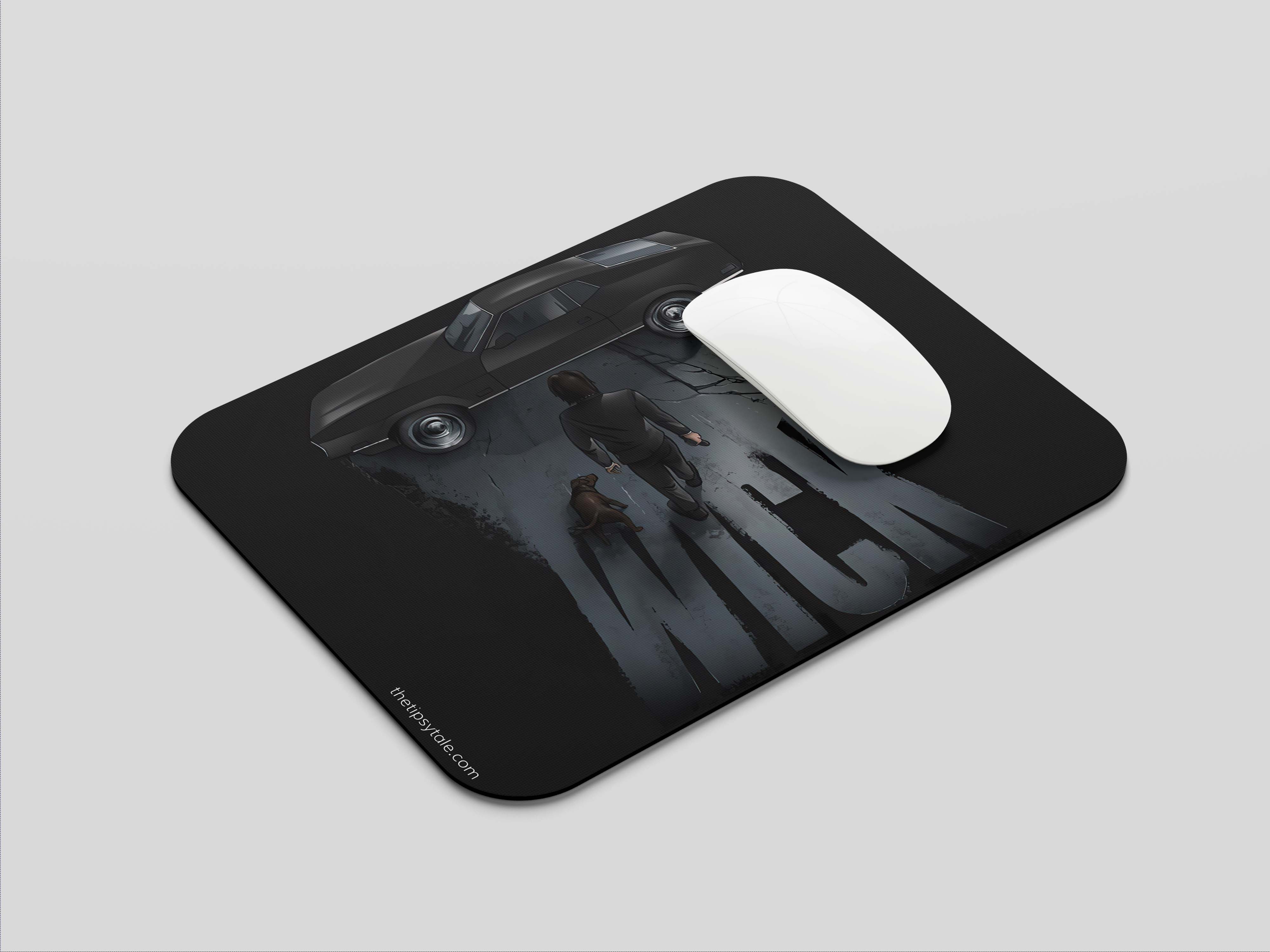 "JOHN WICK" Mousepad Enhance Your Workspace with Style