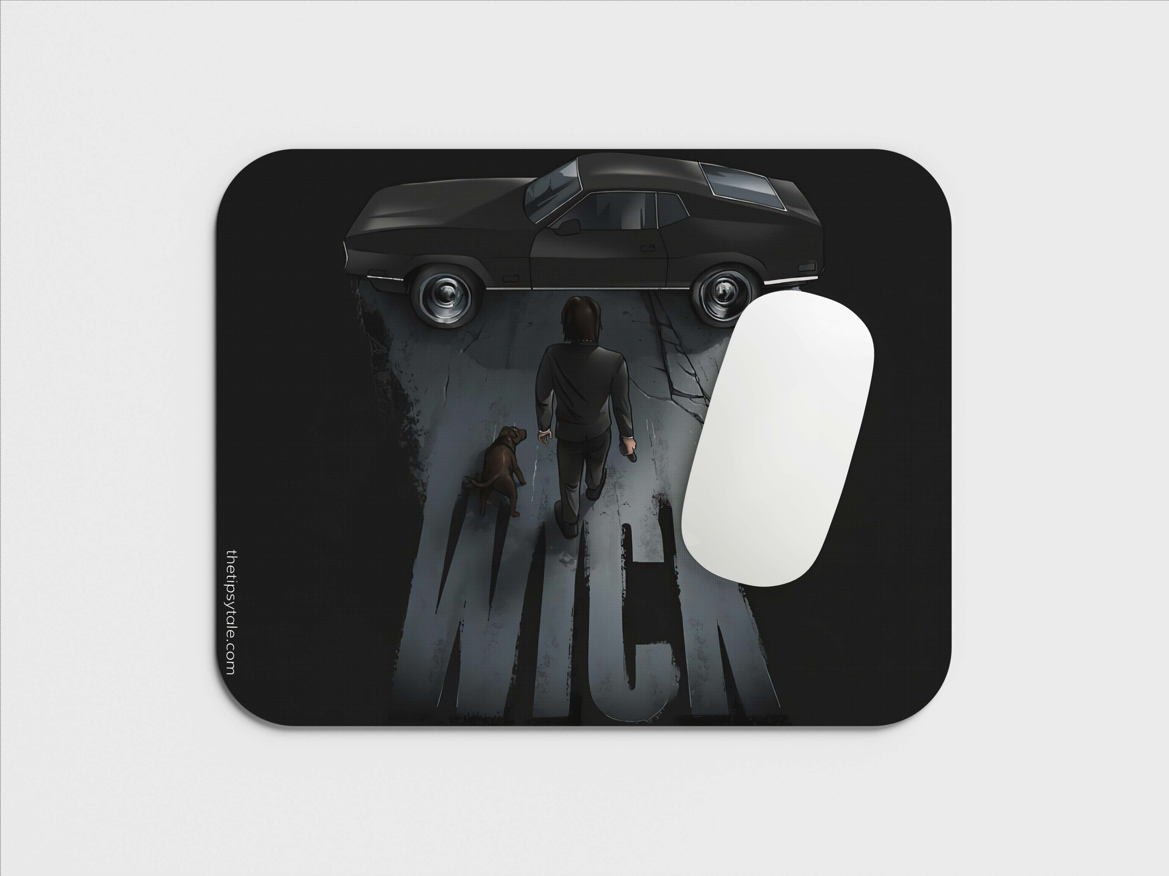 "JOHN WICK" Mousepad Enhance Your Workspace with Style