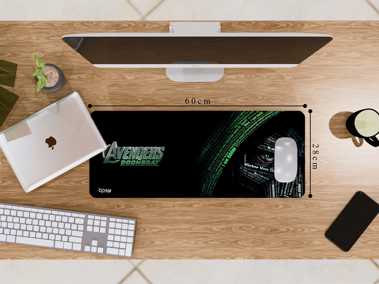 "AVENGERS DOOMSDAY" Gaming Mousepad- Elevate Your Gaming Experience
