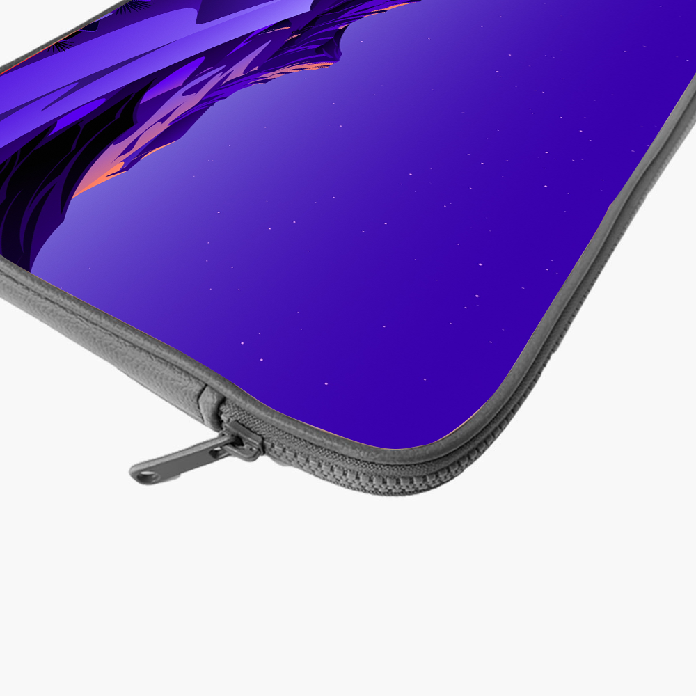 "PURPLE MOUNTAINS" Laptop Sleeves:Bold Modern Design for Every Size
