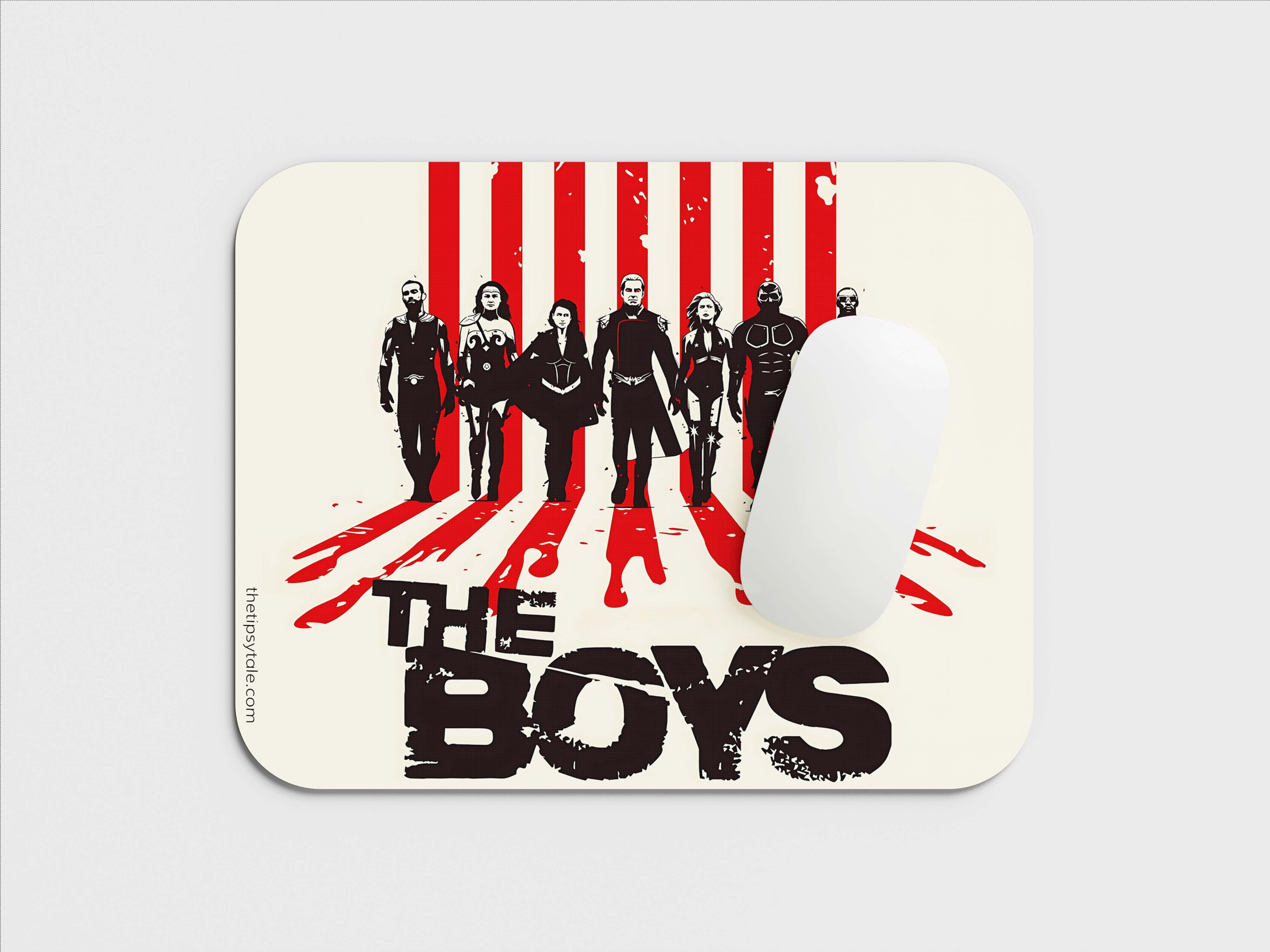 "THE BOYS " Mousepad Enhance Your Workspace with Style