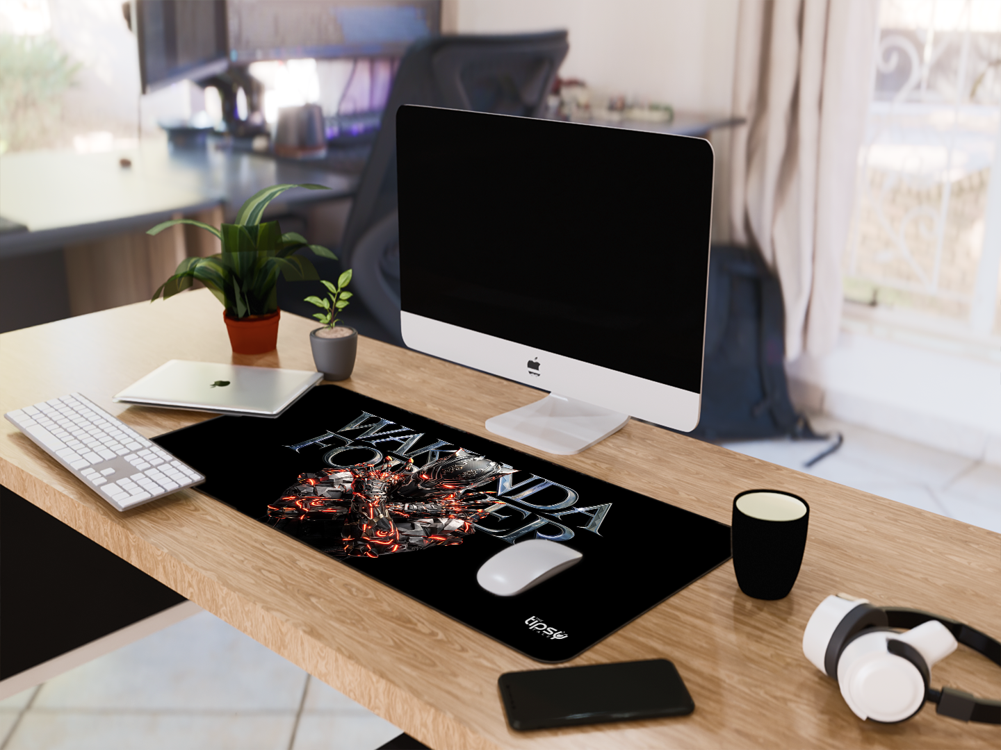"WAKANDA FOREVER " Gaming Mousepad- Elevate Your Gaming Experience