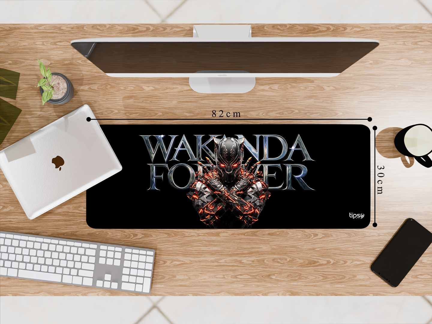 "WAKANDA FOREVER " Gaming Mousepad- Elevate Your Gaming Experience