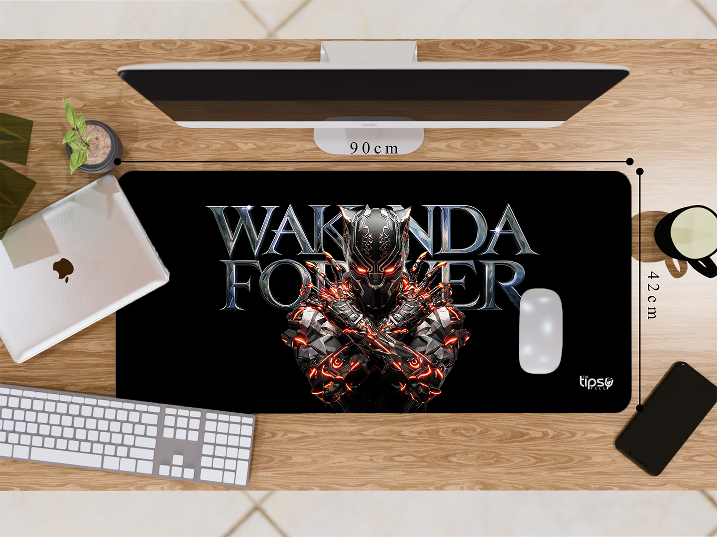 "WAKANDA FOREVER " Gaming Mousepad- Elevate Your Gaming Experience