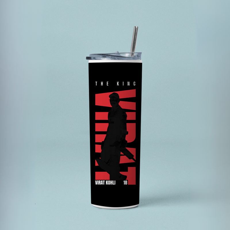 "THE OG TRIO - CRICKET FANBASE" Tumbler with Metal Straw
