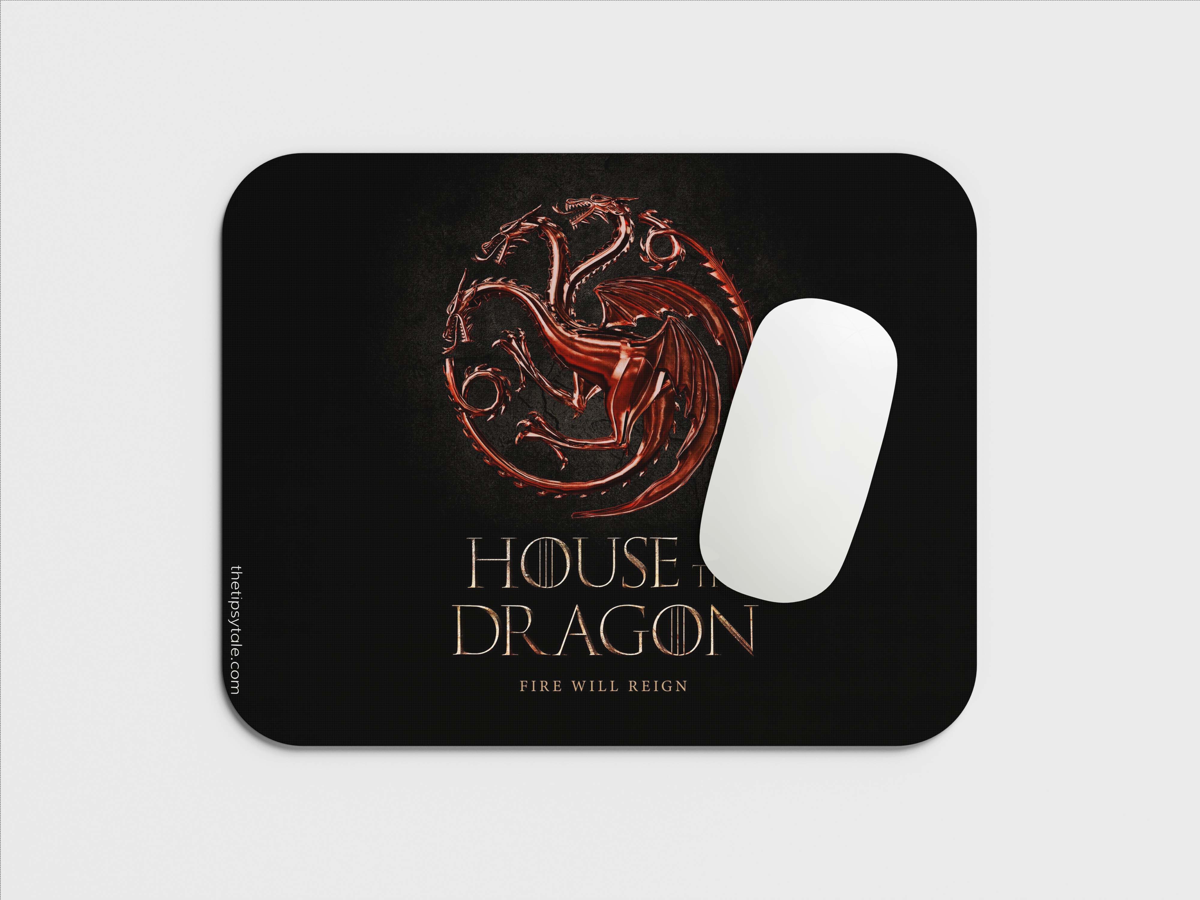 "HOUSE OF THE DRAGON" Mousepad Enhance Your Workspace with Style