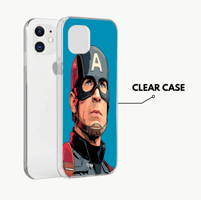 CAPTAIN AMERICA POTRAIT -Mobile Covers Shock Resistant, Slim & Stylish Cases