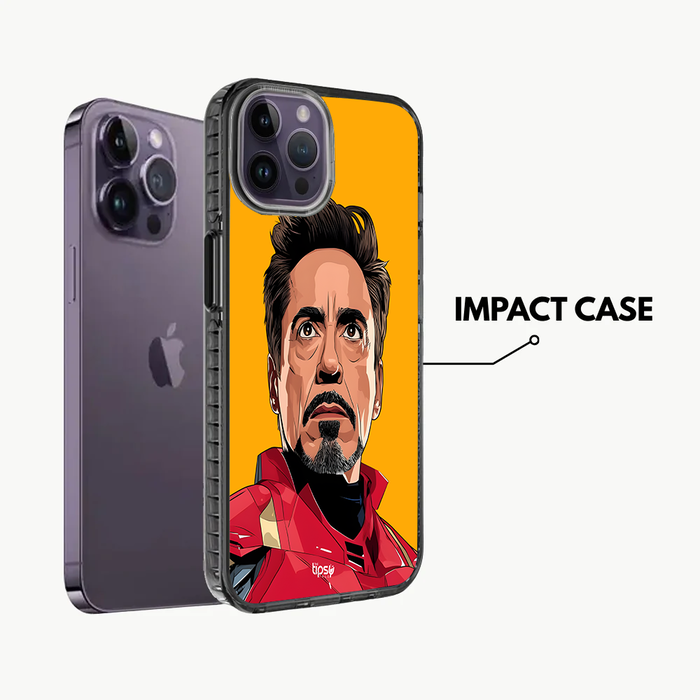 TONY STARK POTRAIT -Mobile Covers Shock Resistant, Slim & Stylish Cases