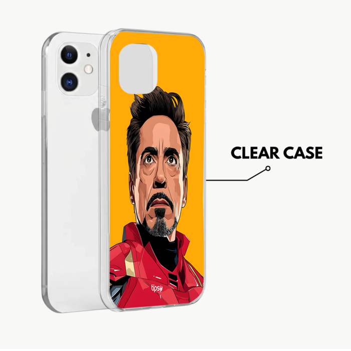 TONY STARK POTRAIT -Mobile Covers Shock Resistant, Slim & Stylish Cases
