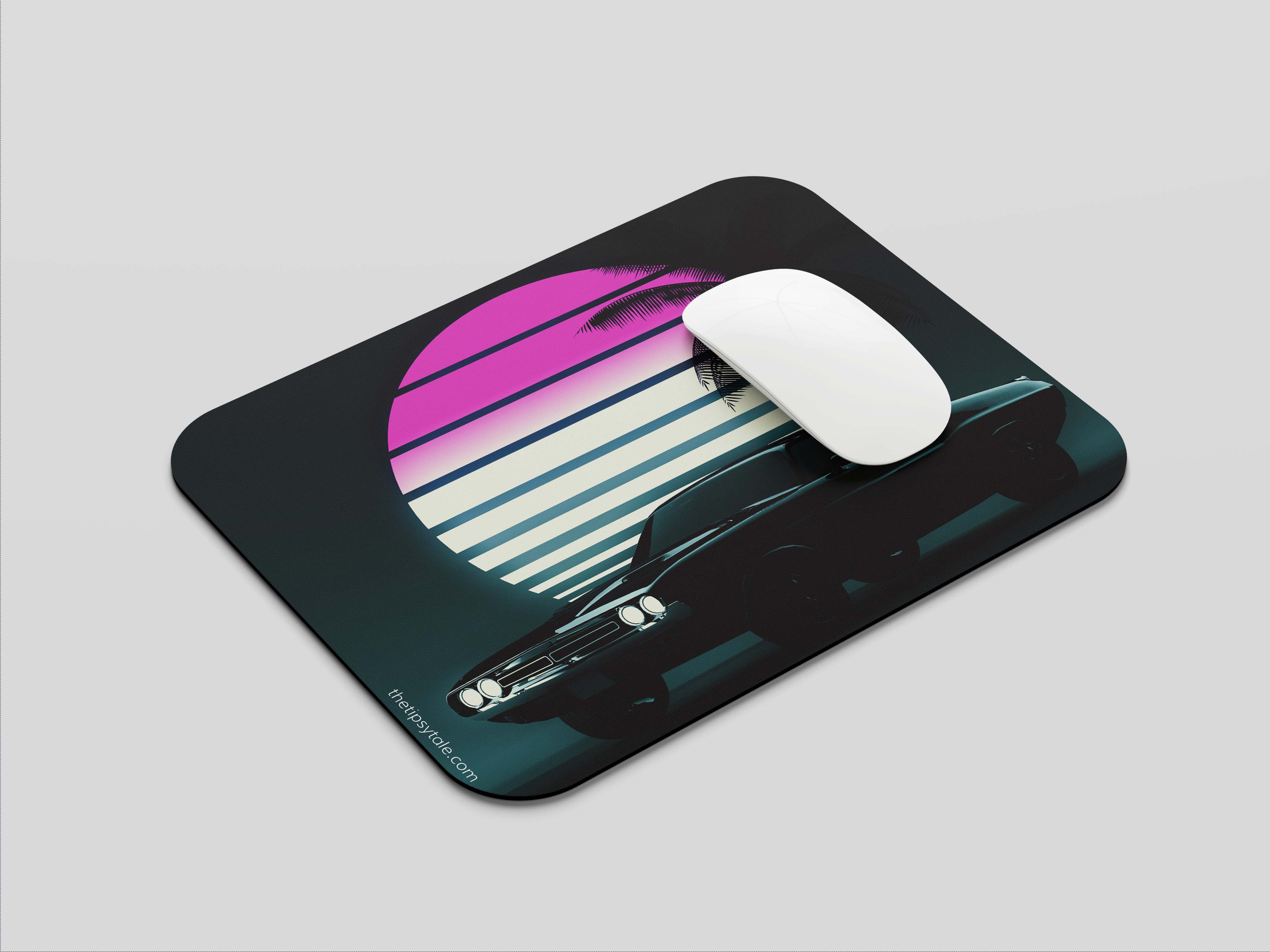 "CAR VIBES" Mousepad Enhance Your Workspace with Style
