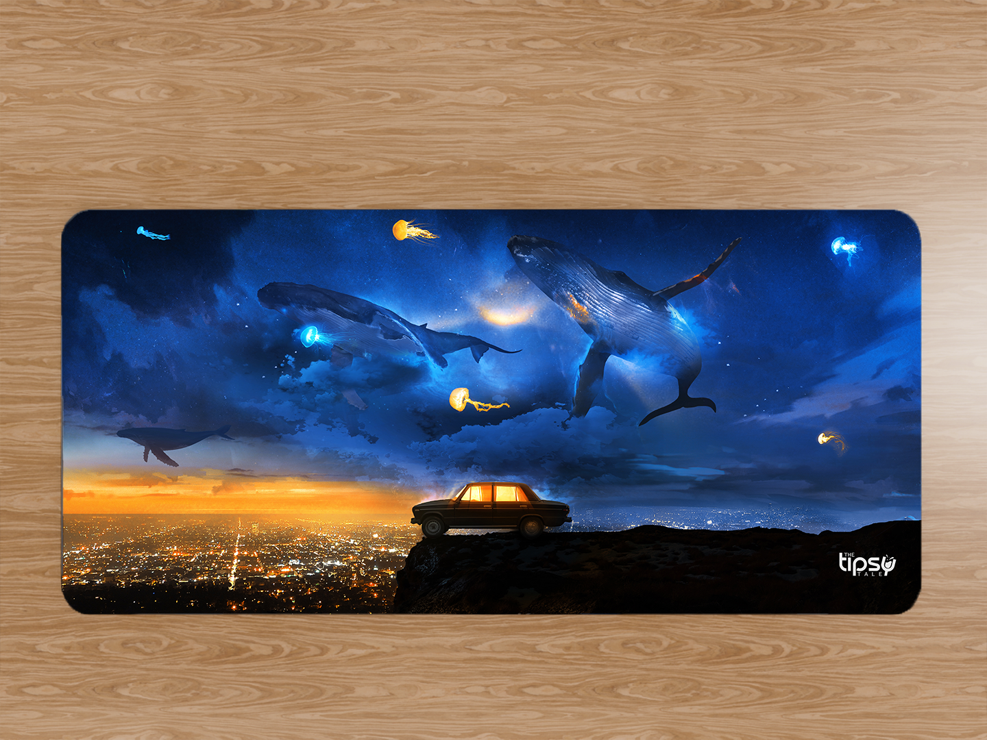 "VIBRANT ARTISTIC VIEW" Gaming Mousepad- Elevate Your Gaming Experience
