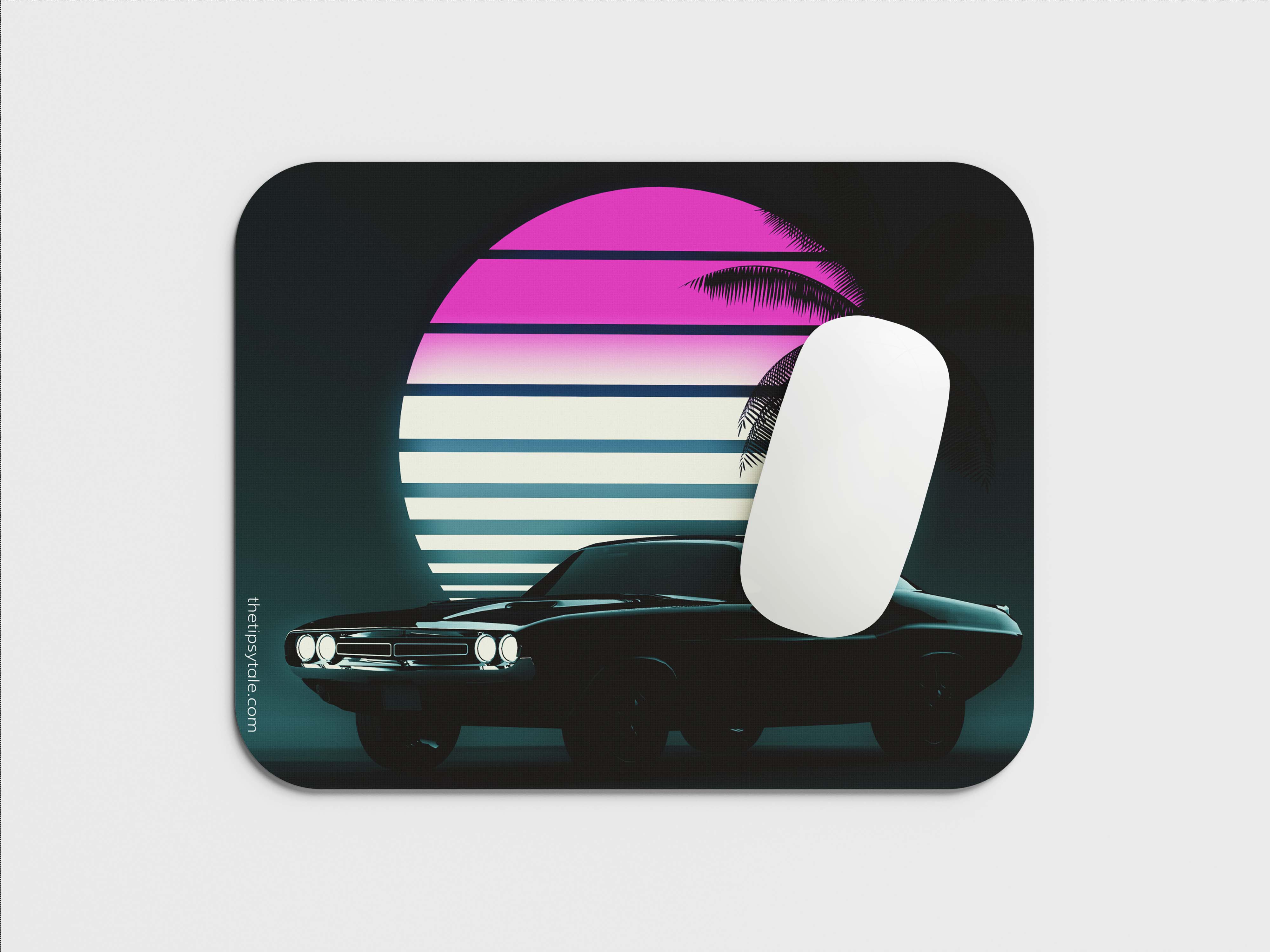"CAR VIBES" Mousepad Enhance Your Workspace with Style
