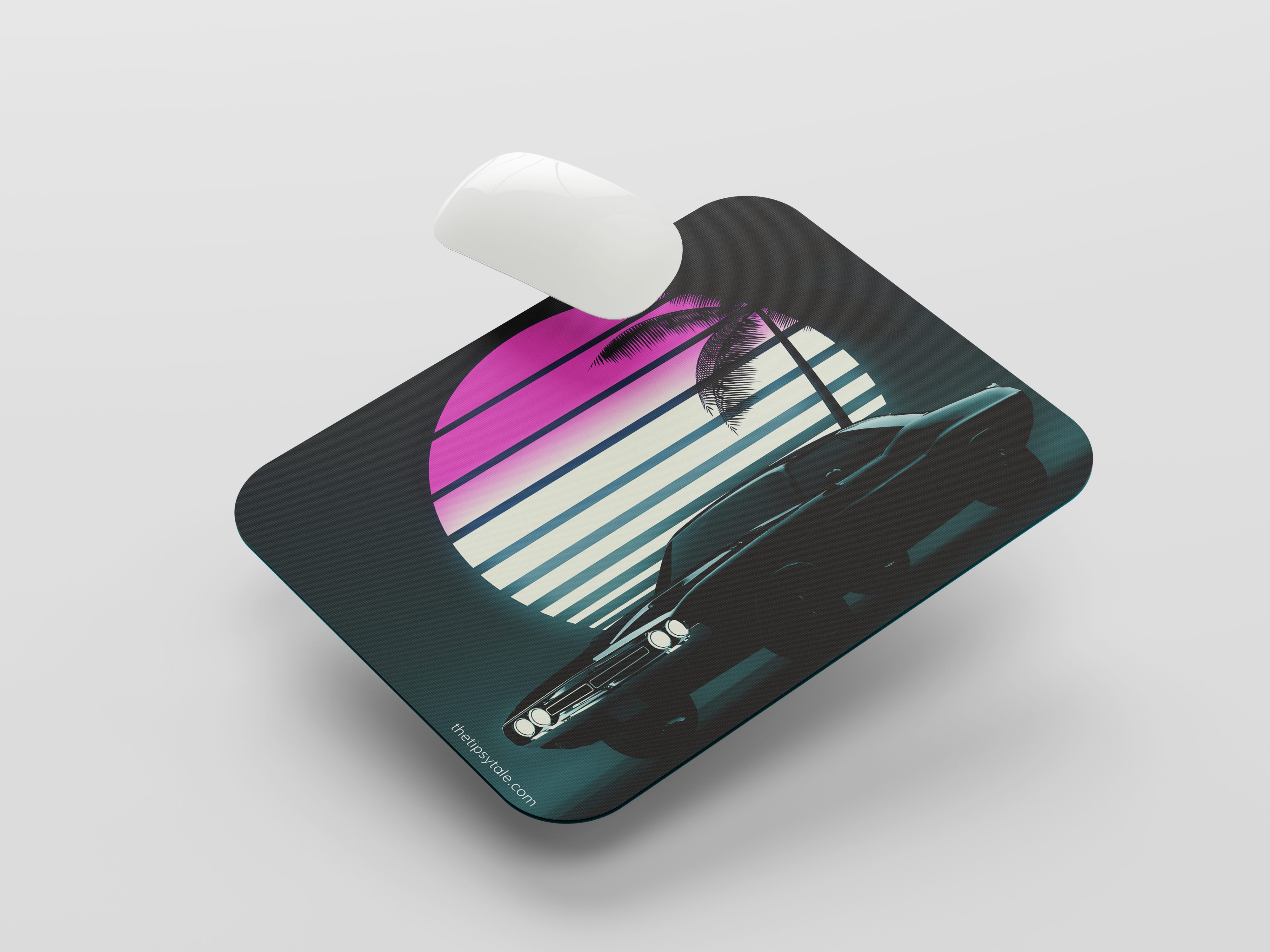 "CAR VIBES" Mousepad Enhance Your Workspace with Style