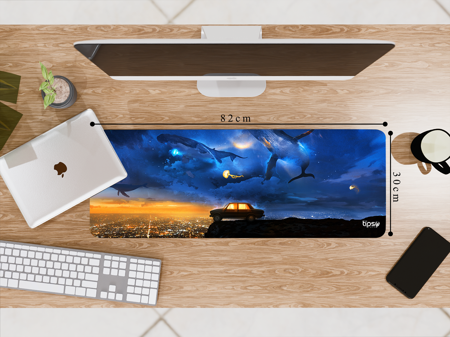 "VIBRANT ARTISTIC VIEW" Gaming Mousepad- Elevate Your Gaming Experience
