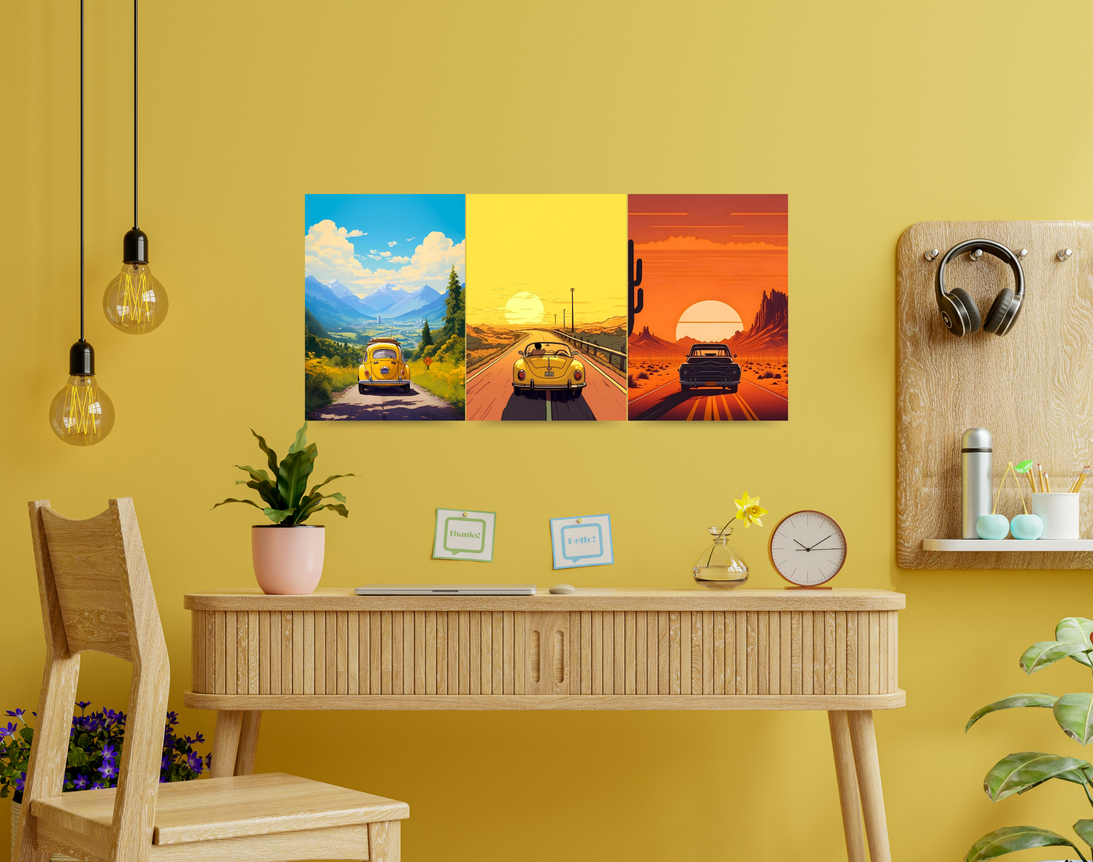 "ADVENTURE TRIP CAR VERSION"- Shiny & Sturdy Metallic Poster Art That Pops & Sticks