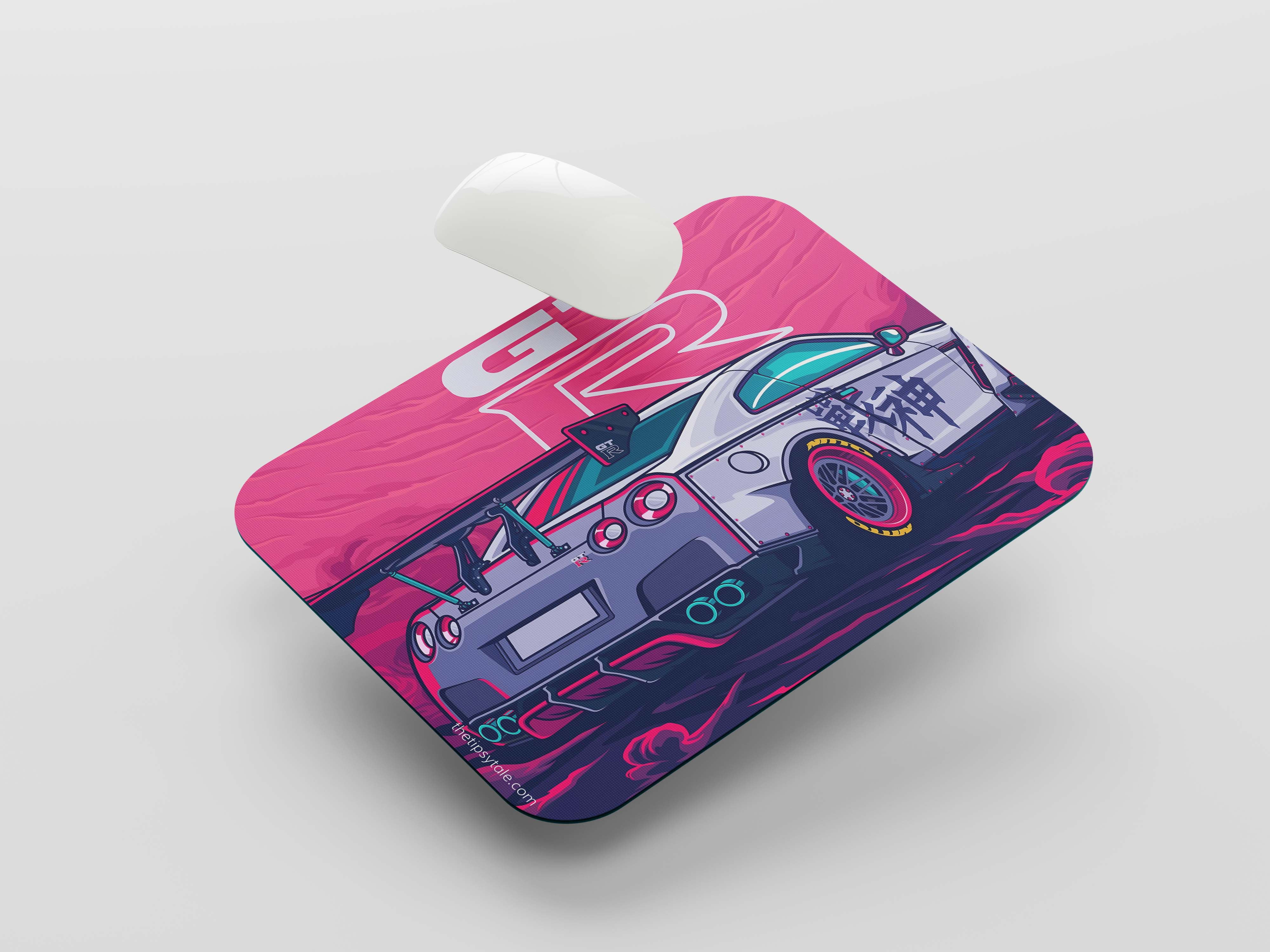 "GTR Drift" Mousepad Enhance Your Workspace with Style