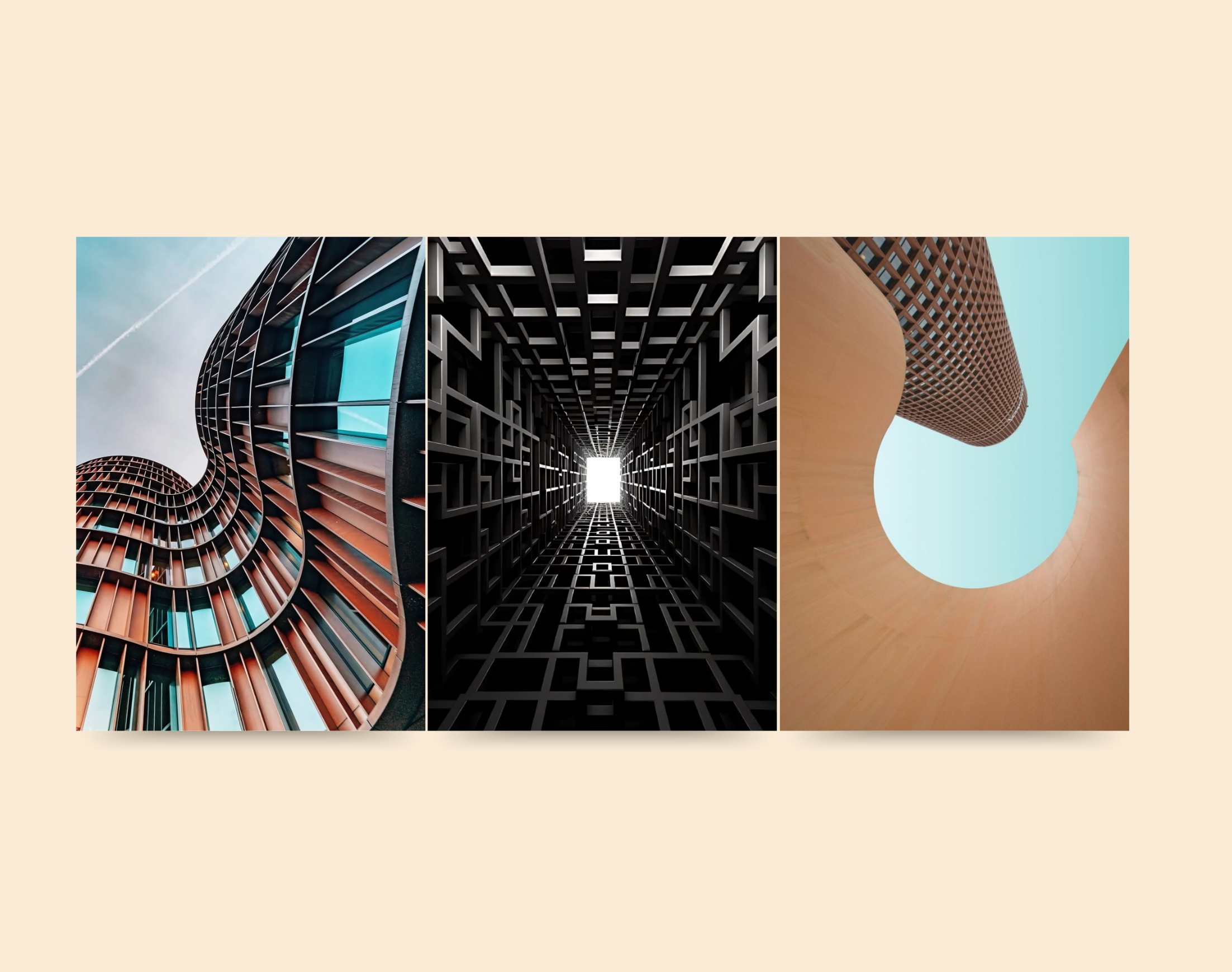 "CAPTURE OF ARCHITECTURE"- Shiny & Sturdy Metallic Poster Art That Pops & Sticks