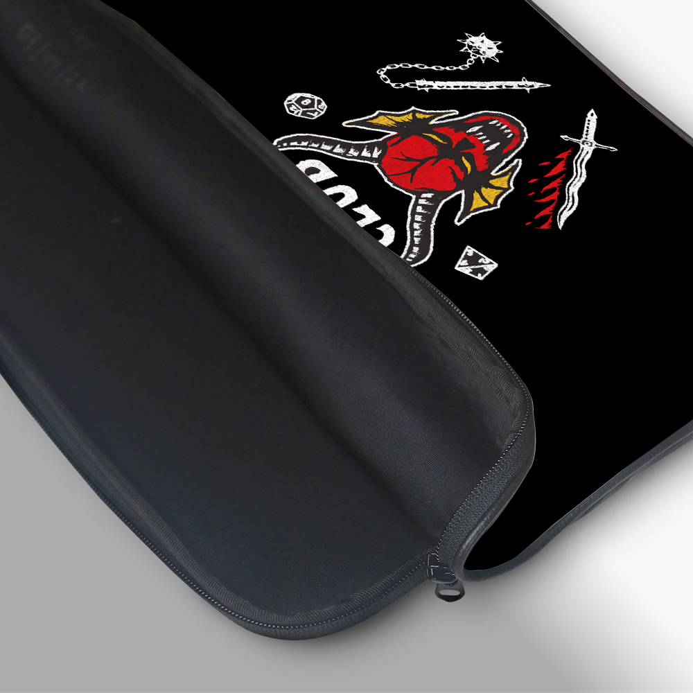"HELFIRE CLUB - STRANGER THINGS "Laptop Sleeves:Bold Modern Design for Every Size