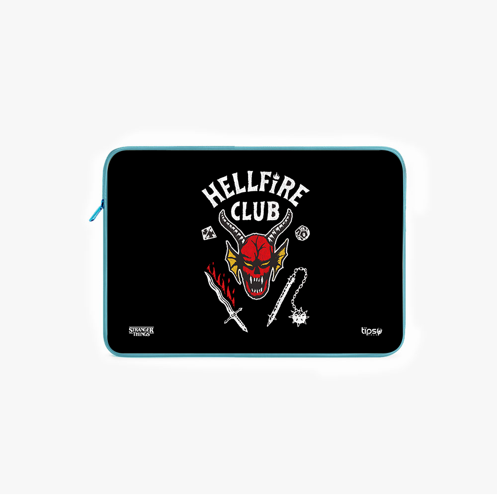 "HELFIRE CLUB - STRANGER THINGS "Laptop Sleeves:Bold Modern Design for Every Size