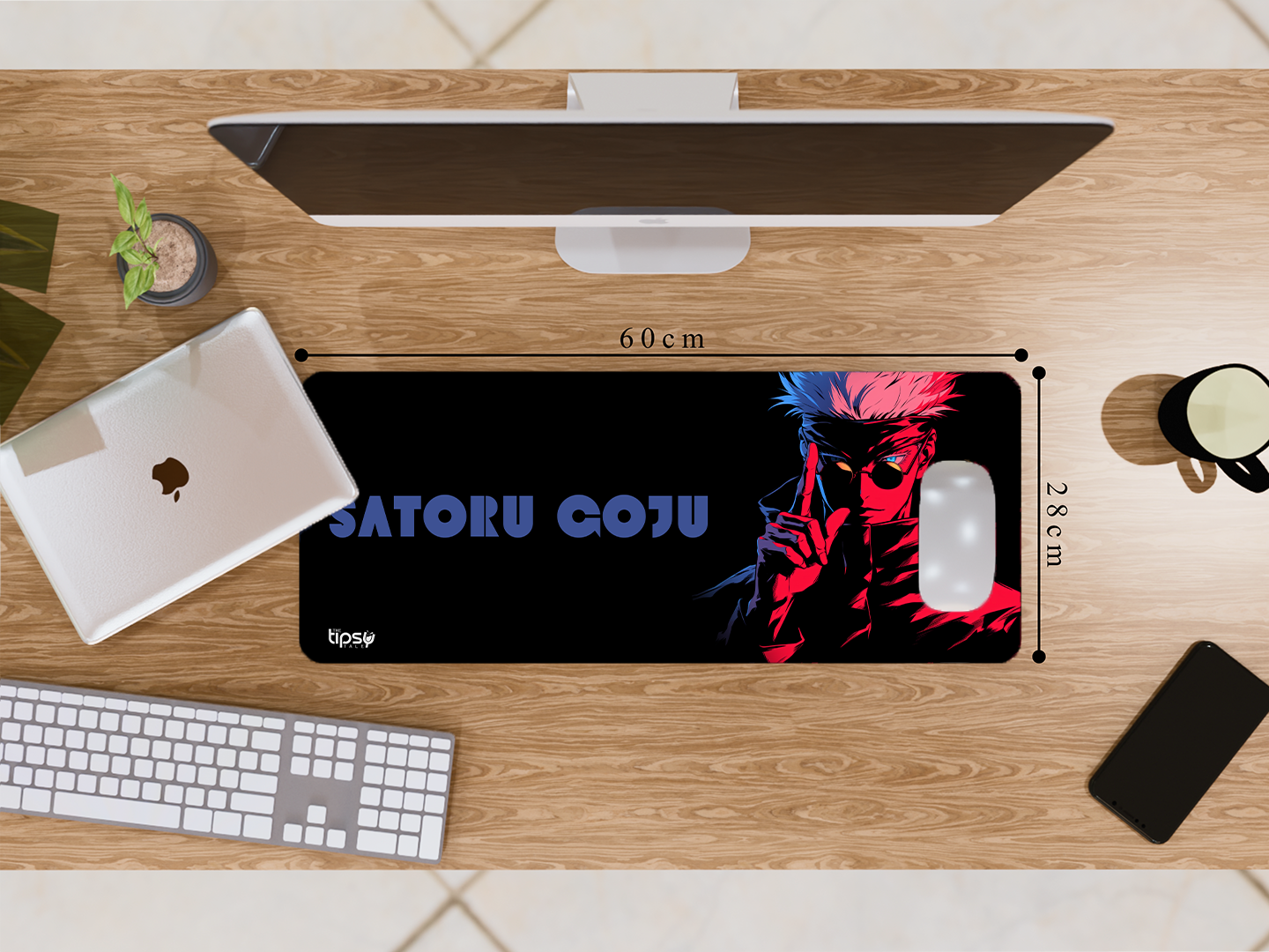 "SATORU GOJO" Gaming Mousepad- Elevate Your Gaming Experience
