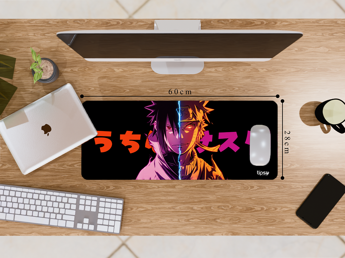 "SASUKE UCHIHA" Gaming Mousepad- Elevate Your Gaming Experience