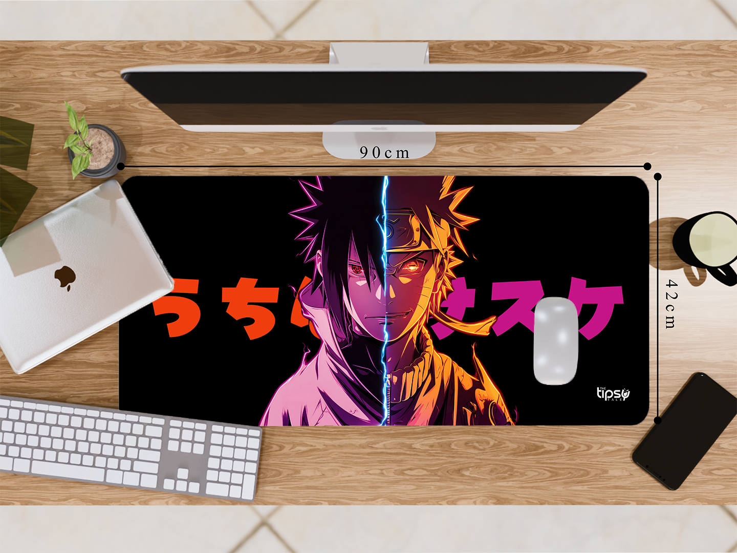 "SASUKE UCHIHA" Gaming Mousepad- Elevate Your Gaming Experience