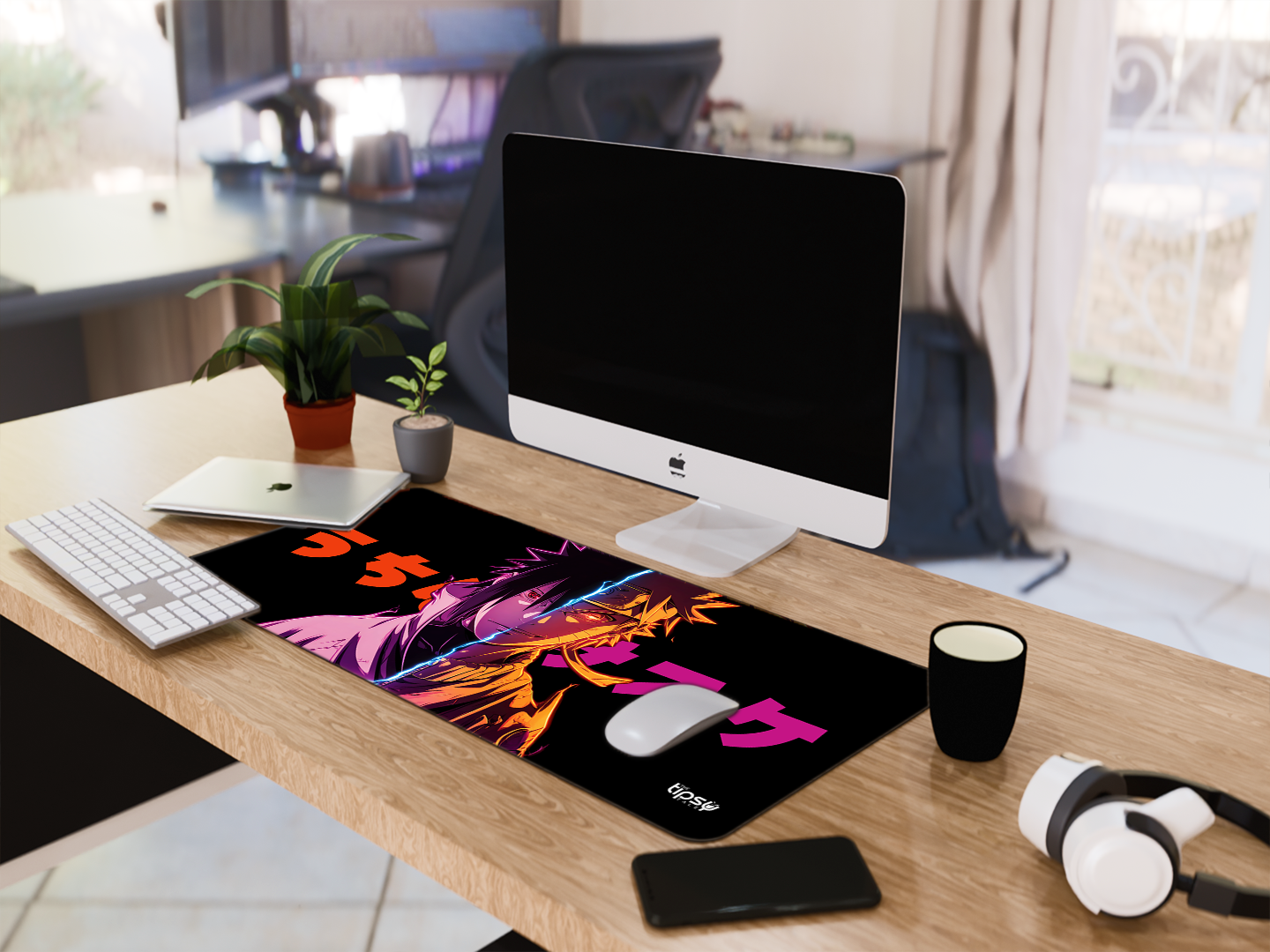 "SASUKE UCHIHA" Gaming Mousepad- Elevate Your Gaming Experience