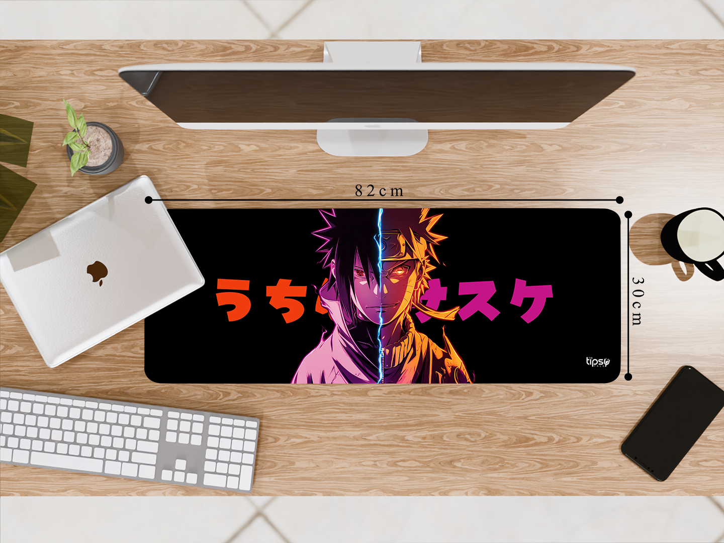 "SASUKE UCHIHA" Gaming Mousepad- Elevate Your Gaming Experience