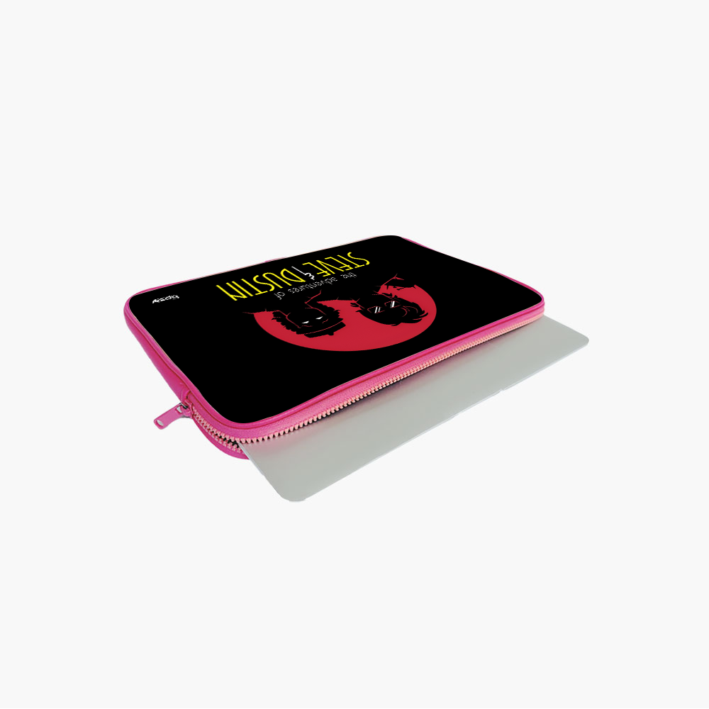 "STEVE & DUSTIN - STRANGER THINGS"Laptop Sleeves:Bold Modern Design for Every Size