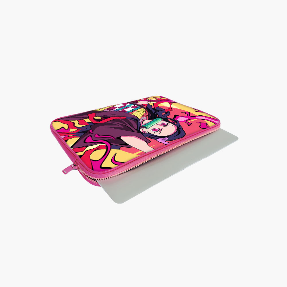 "NEZUKO KAMADO: DEMON SLAYER ANIME THEME" Laptop Sleeves:Bold Modern Design for Every Size