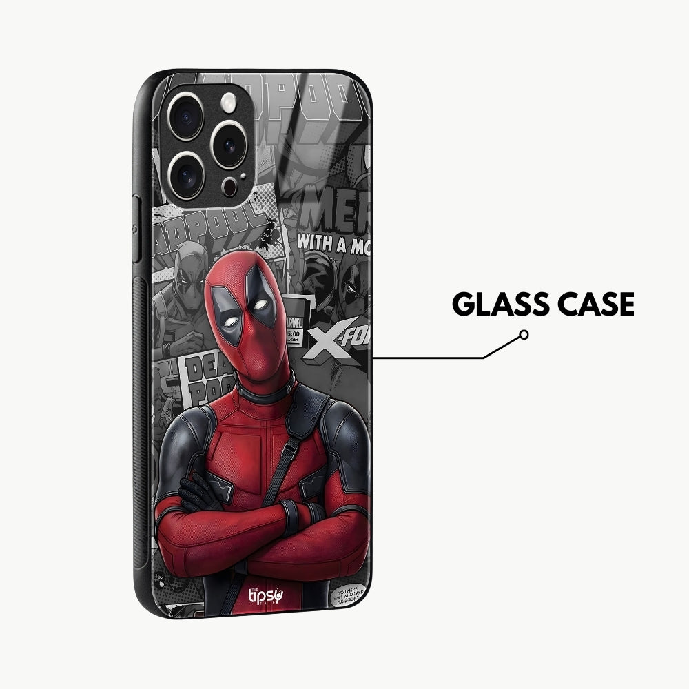 "Deadpool Comic Edition" -Mobile Covers Shock Resistant, Slim & Stylish Cases