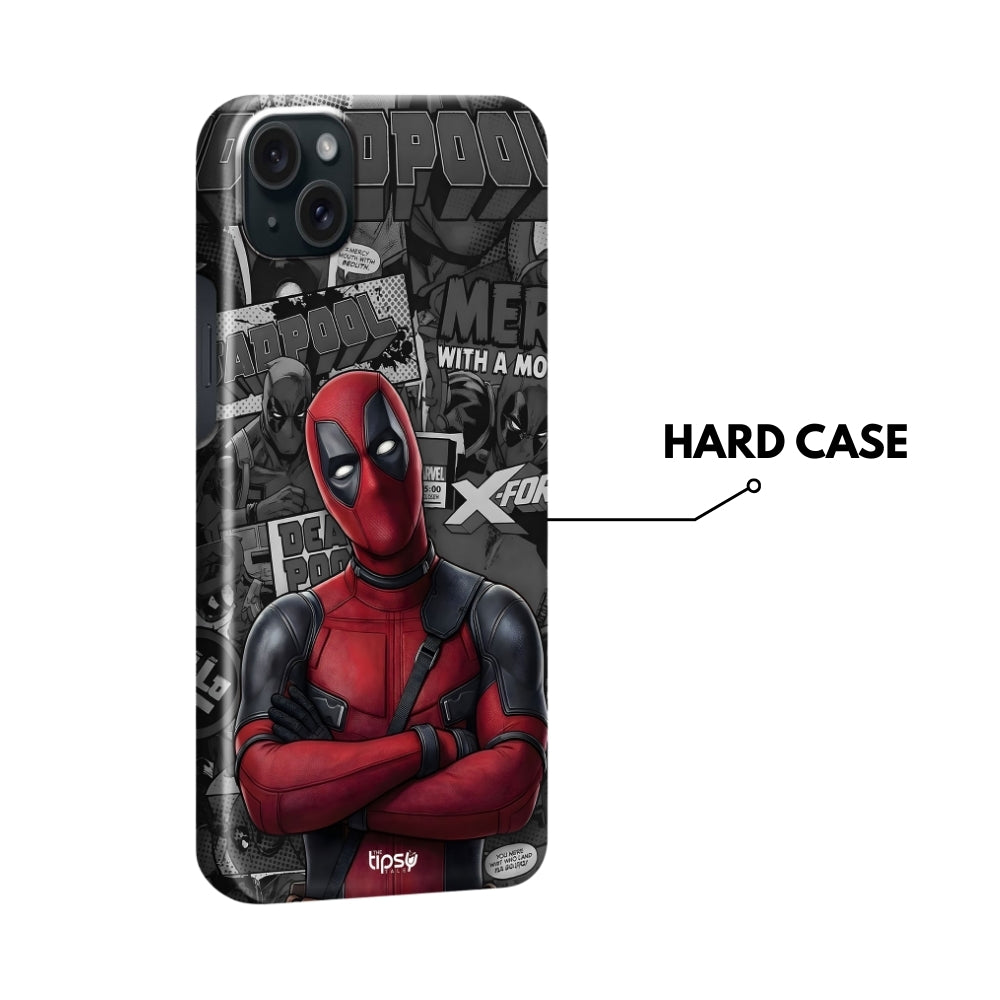 "Deadpool Comic Edition" -Mobile Covers Shock Resistant, Slim & Stylish Cases