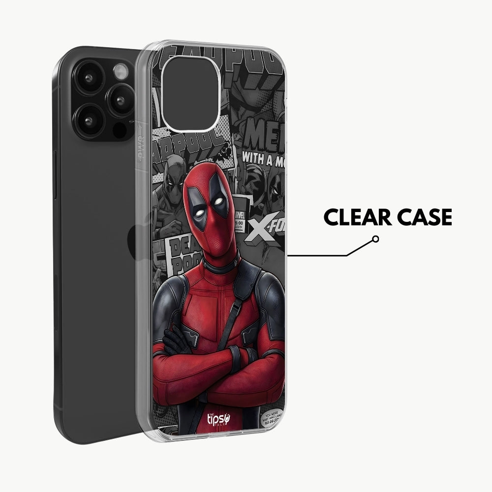 "Deadpool Comic Edition" -Mobile Covers Shock Resistant, Slim & Stylish Cases