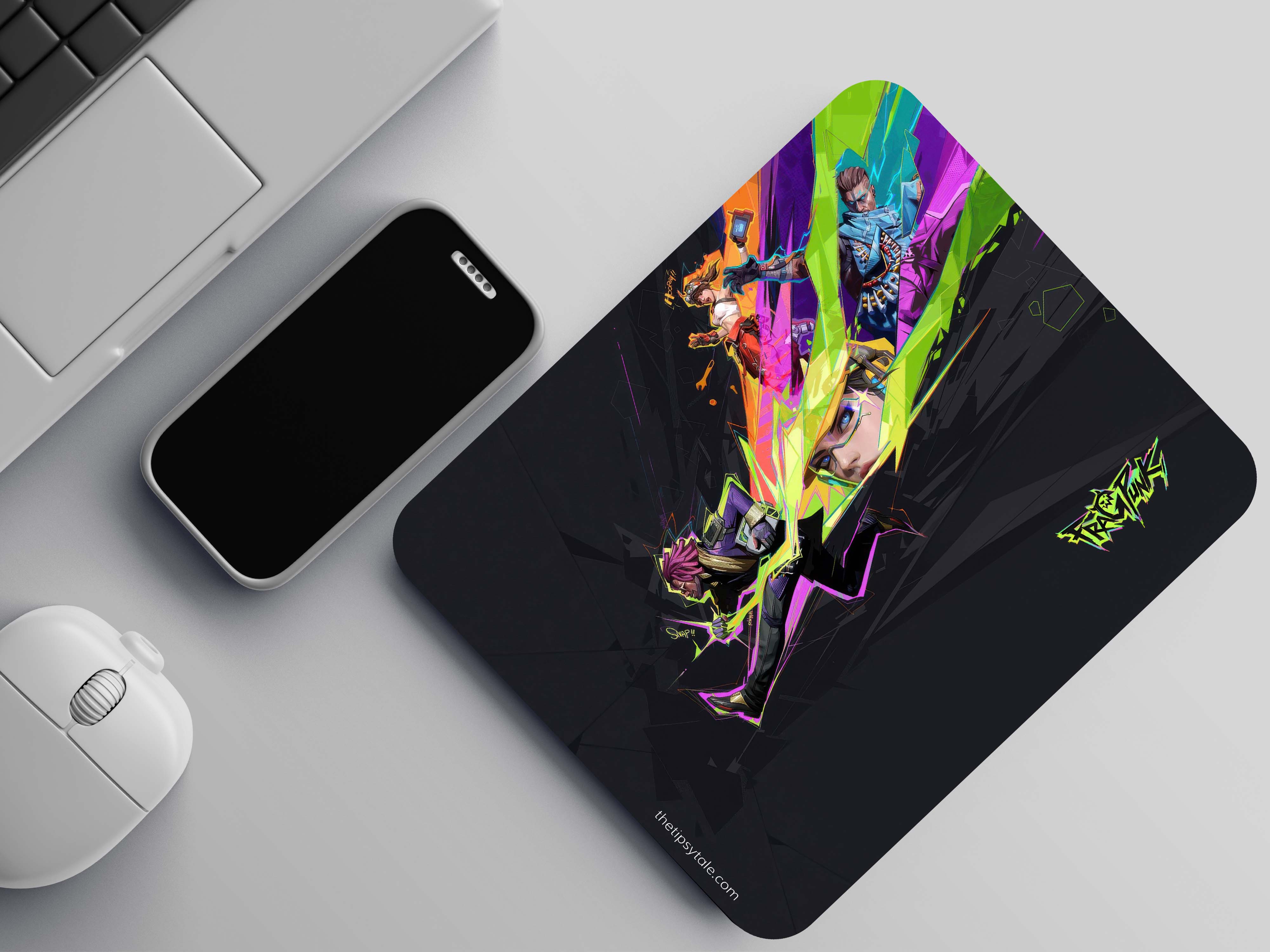 "FRAGPUNK" Mousepad Enhance Your Workspace with Style