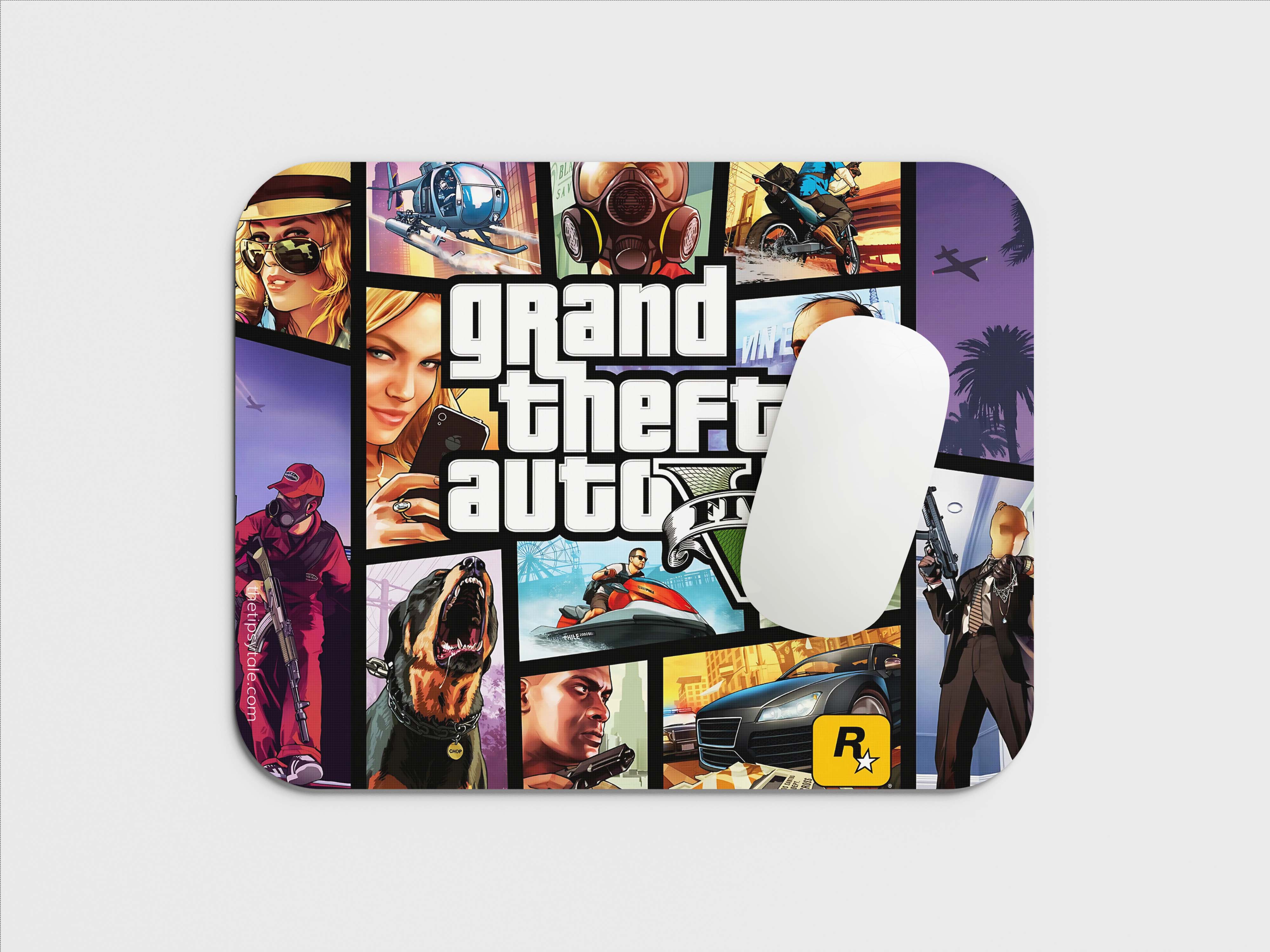 "GTA5" Mousepad Enhance Your Workspace with Style