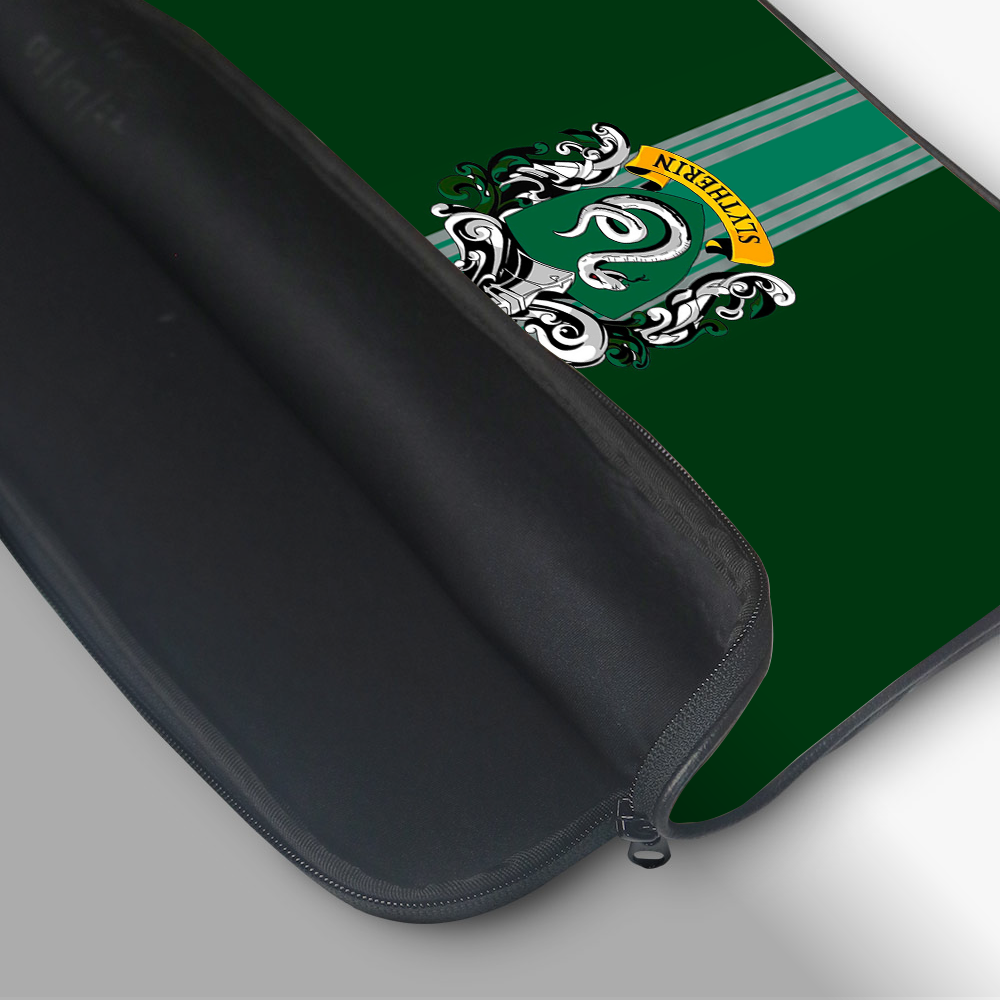 "SLYTHERIN - HARRY POTTER"Laptop Sleeves:Bold Modern Design for Every Size