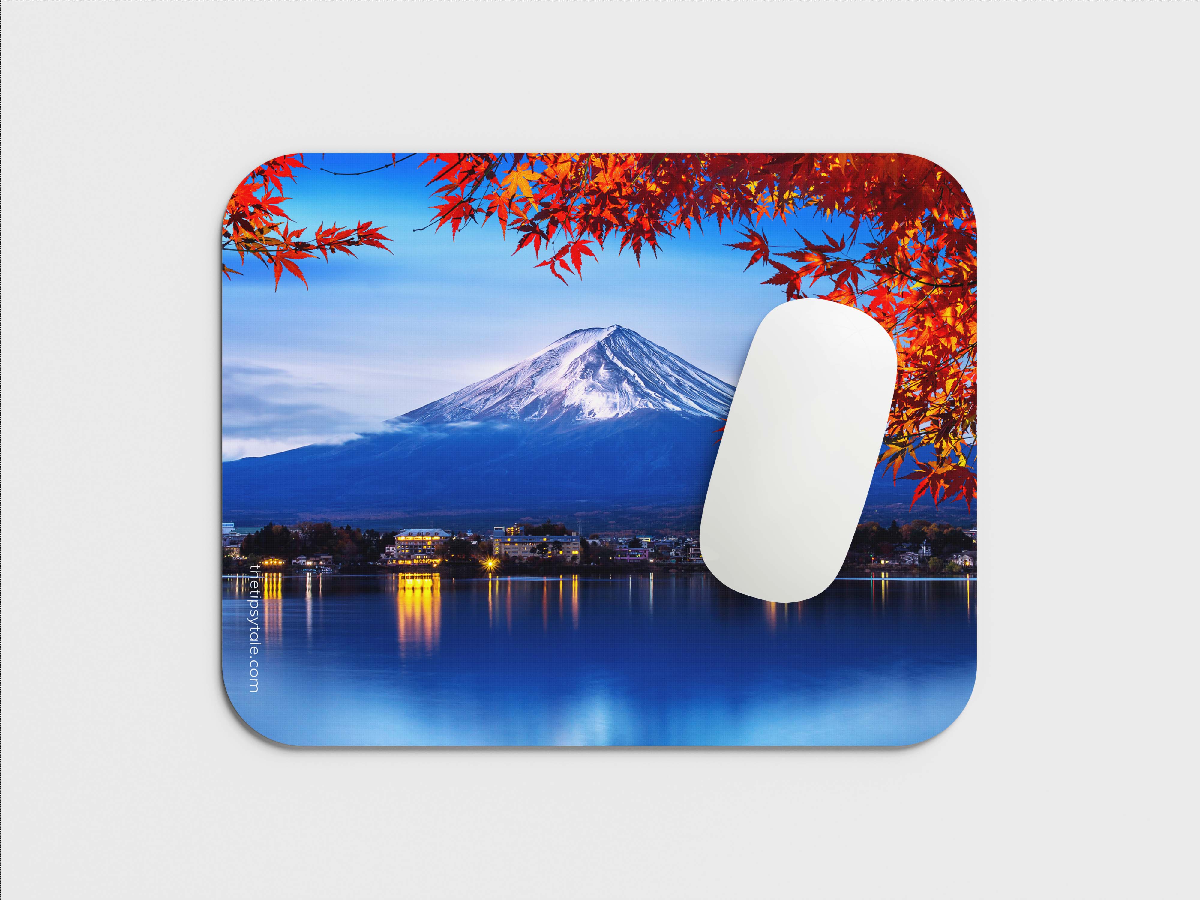 "FALL SEASON - NATURE LOVER" Mousepad Enhance Your Workspace with Style