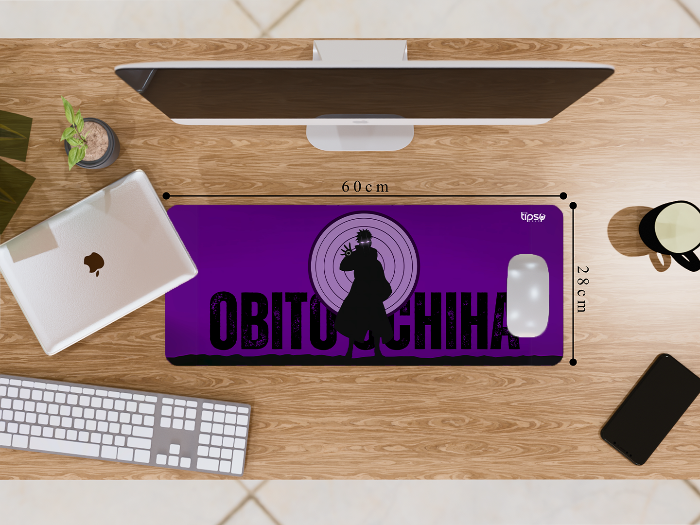 "OBITO UCHIHA- NARUTO" Gaming Mousepad- Elevate Your Gaming Experience