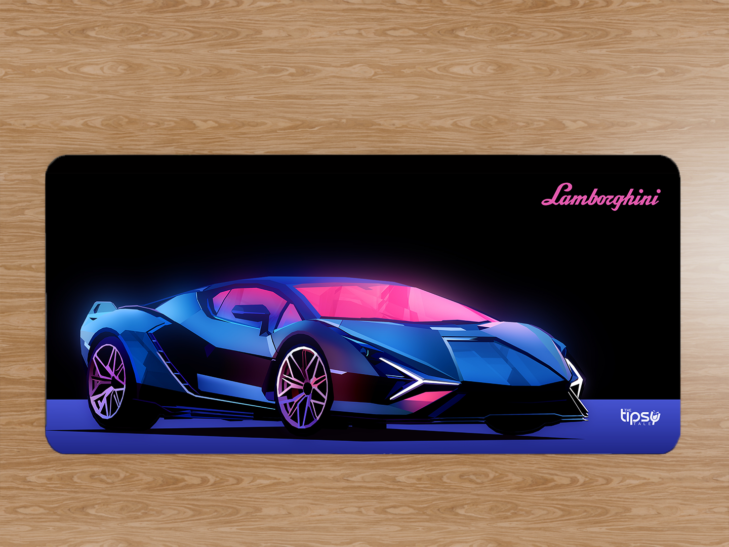"LAMBORGINI-THE ULTIMATE CAR" Gaming Mousepad- Elevate Your Gaming Experience