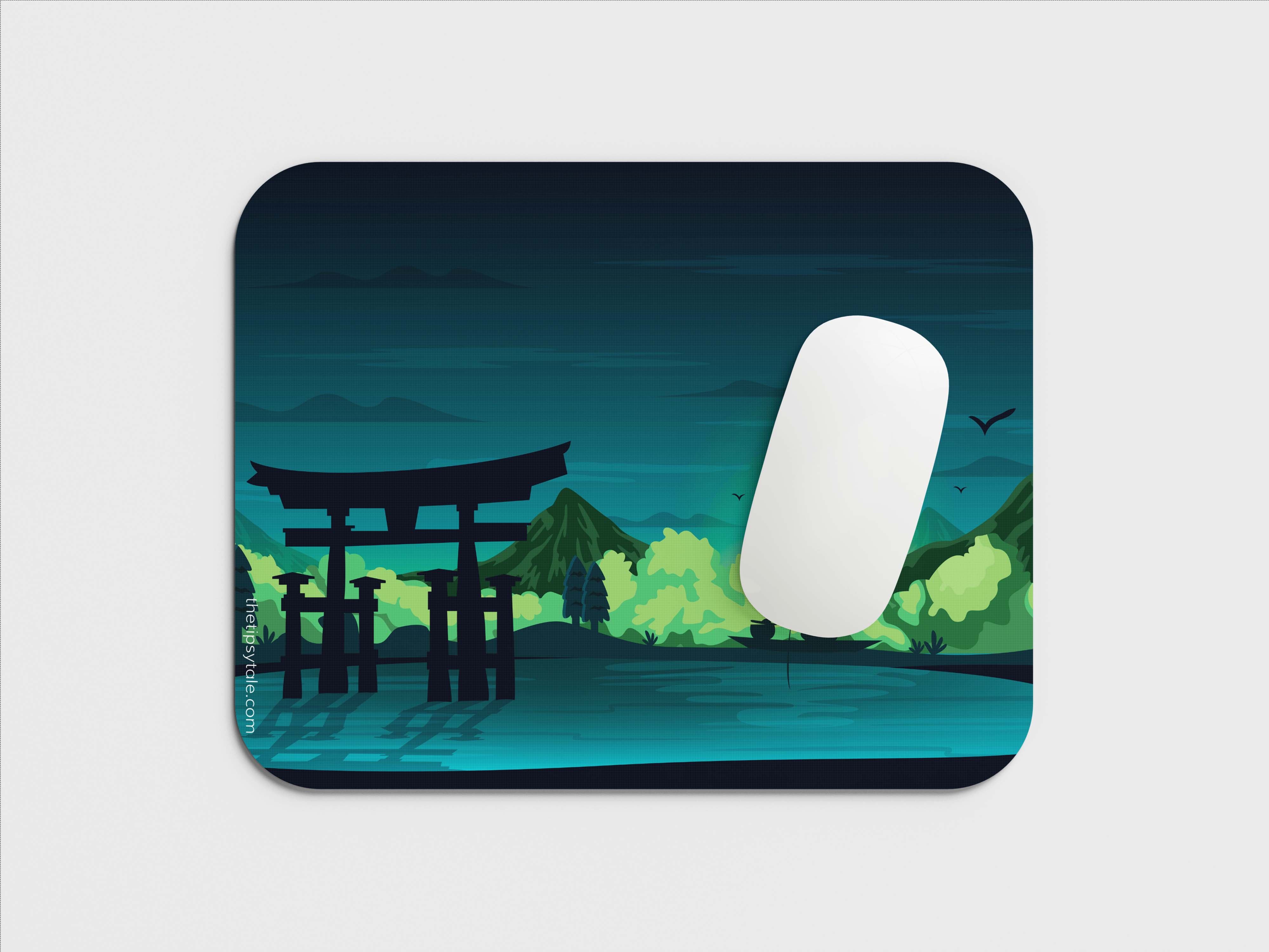 "JAPAN ANIMMATION VIEW" Mousepad Enhance Your Workspace with Style