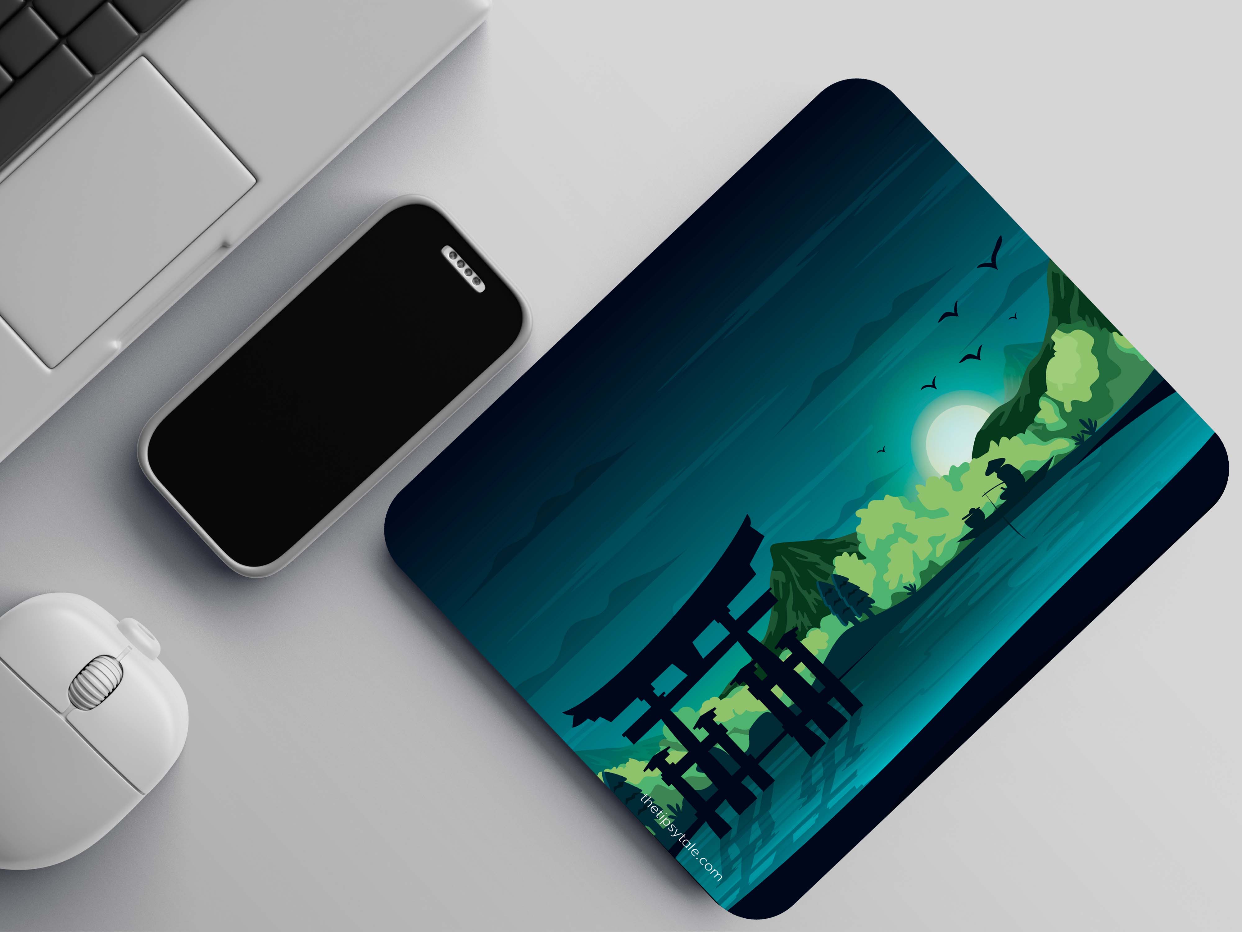 "JAPAN ANIMMATION VIEW" Mousepad Enhance Your Workspace with Style